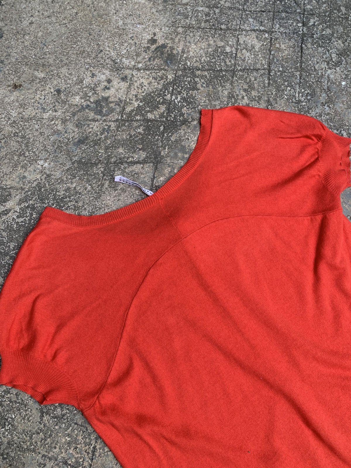 Designer × Japanese Brand × Sunao Kuwahara sunao kuwahara Japan Short Sleeves Knitted Button Top Size M / US 6-8 / IT 42-44 - 9 Thumbnail