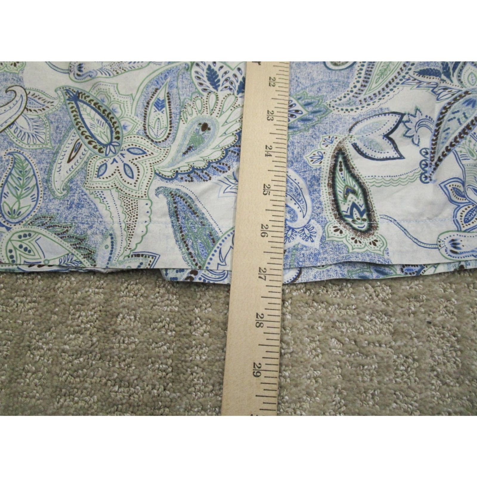 Tommy Bahama Tommy Bahama Shirt Men Medium Blue White Paisley Silk Blend Short Sleeve Button-Up Beach Casual Travel Size US M / EU 48-50 / 2 - 6 Thumbnail