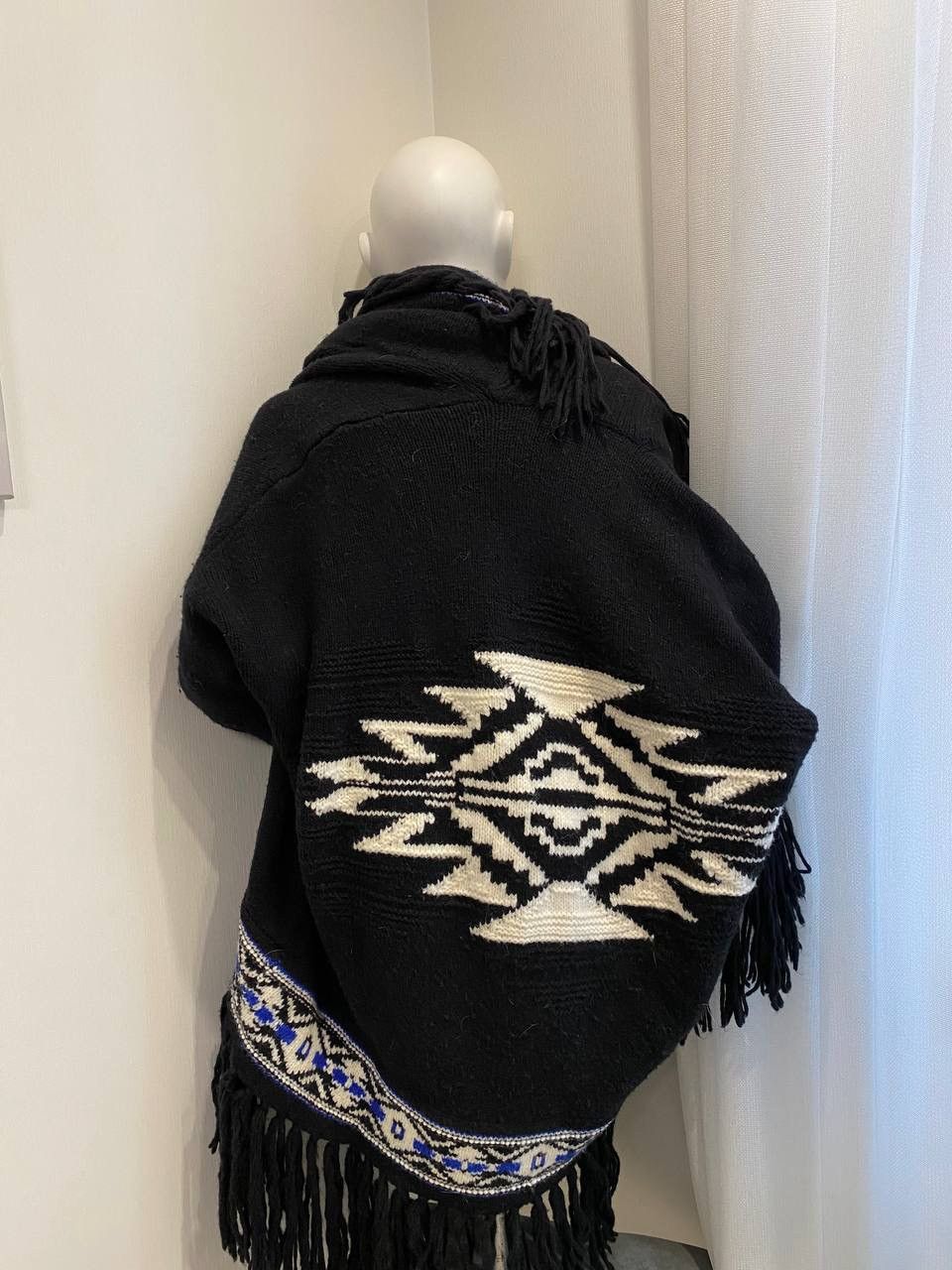 Polo Ralph Lauren Polo Ralph Lauren Wool Alpaca Fringed Southwestern Cardigan Size S / US 4 / IT 40 - 2 Thumbnail