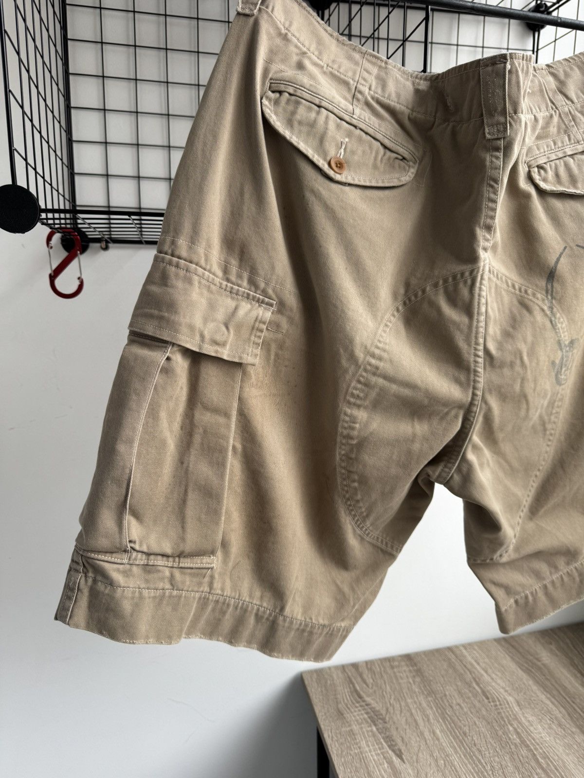 Polo Ralph Lauren Vintage Polo Ralph Lauren Safari Africa Cargo Printed Shorts Size US 36 / EU 52 - 4 Thumbnail