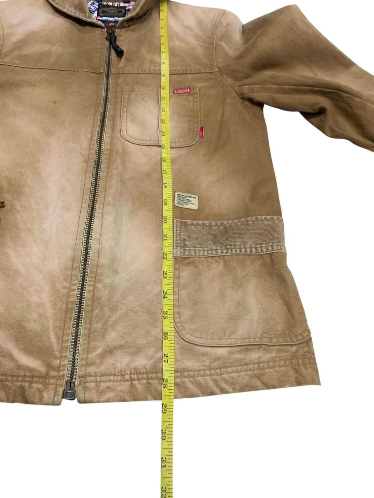 Wtaps Wtaps 2008 Fall/Winter Chore Canvas Jacket Zipper Down Size US M / EU 48-50 / 2 - 17 Thumbnail