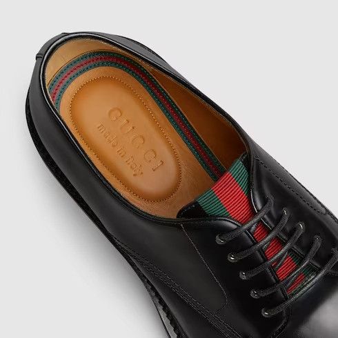 Gucci os11x0526 William Derby Shoes in Black Size US 11 / EU 44 - 3 Thumbnail