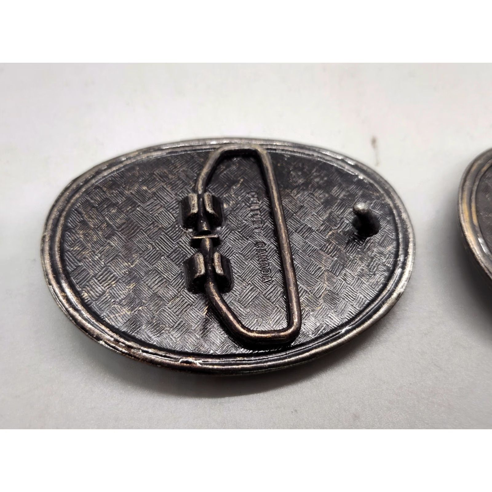 Vintage VINTAGE SMITH TOOL Brass Belt Buckle Lot of 2 Heavy Raised Drill Bit Mens Size ONE SIZE - 6 Thumbnail