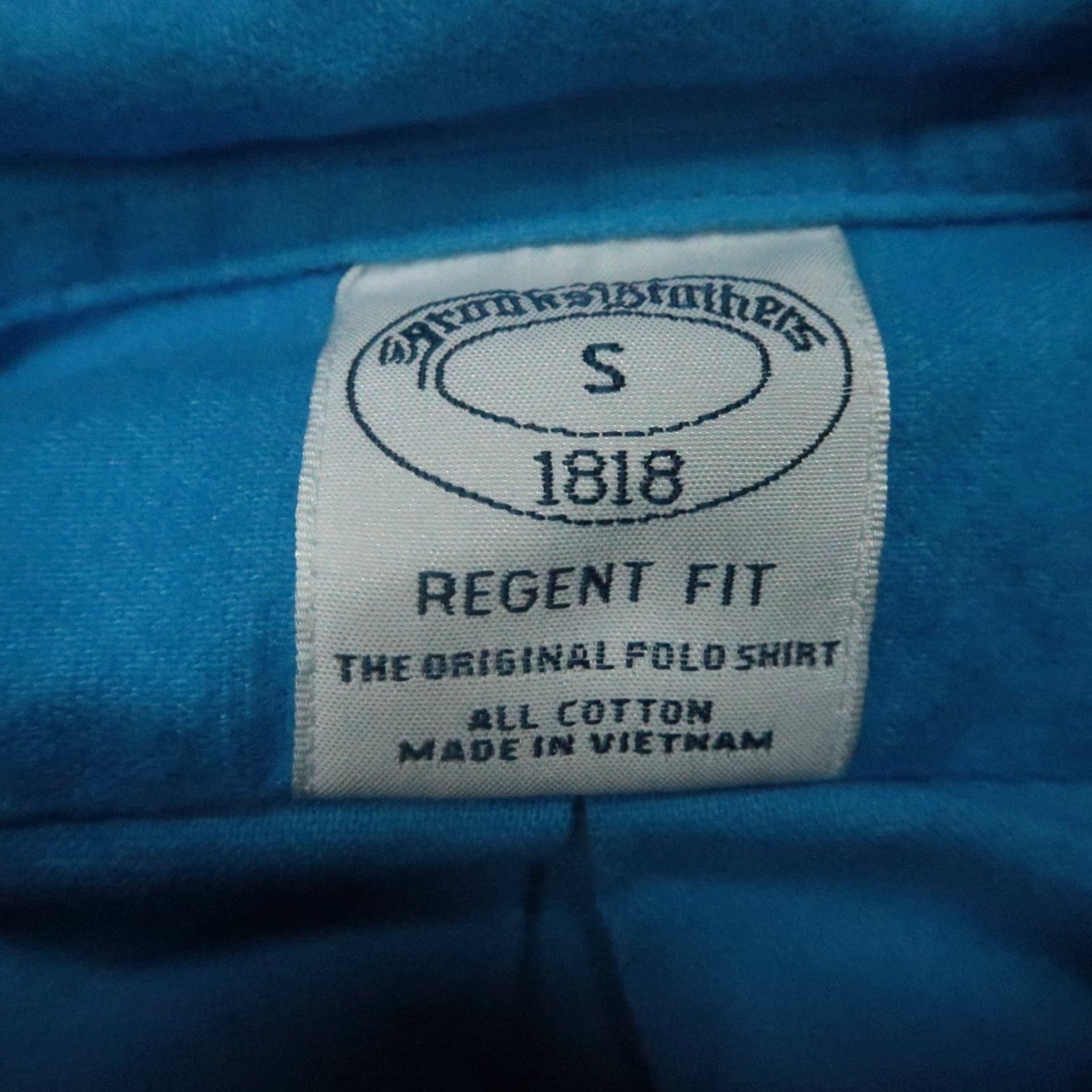 Brooks Brothers Brooks Brothers Shirt Mens Small Blue Regent Fit Chamois Button Down Long Sleeve Size US S / EU 44-46 / 1 - 3 Thumbnail