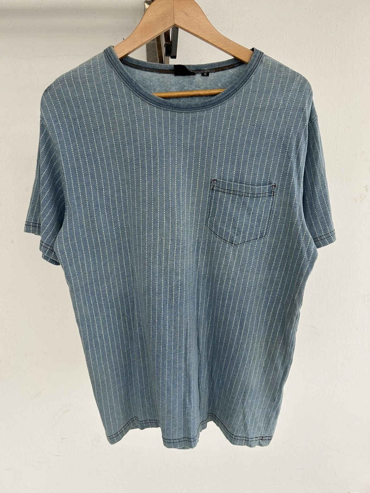 Schott Schott Pocket Tee Blue Size US M / EU 48-50 / 2 - 1 Thumbnail