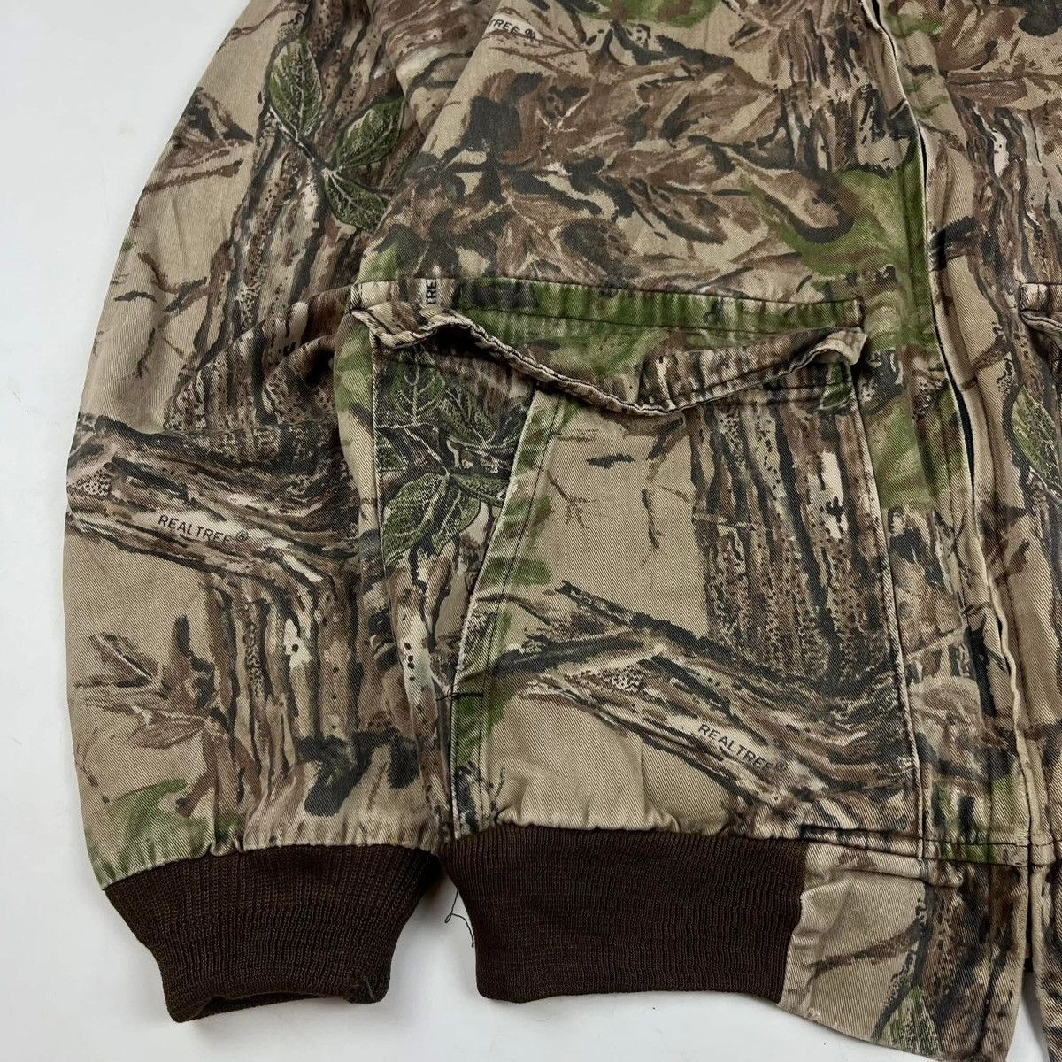 Realtree × Vintage Vintage Y2K Realtree Camo Rare Bomber Jacket Size US M / EU 48-50 / 2 - 2 Thumbnail