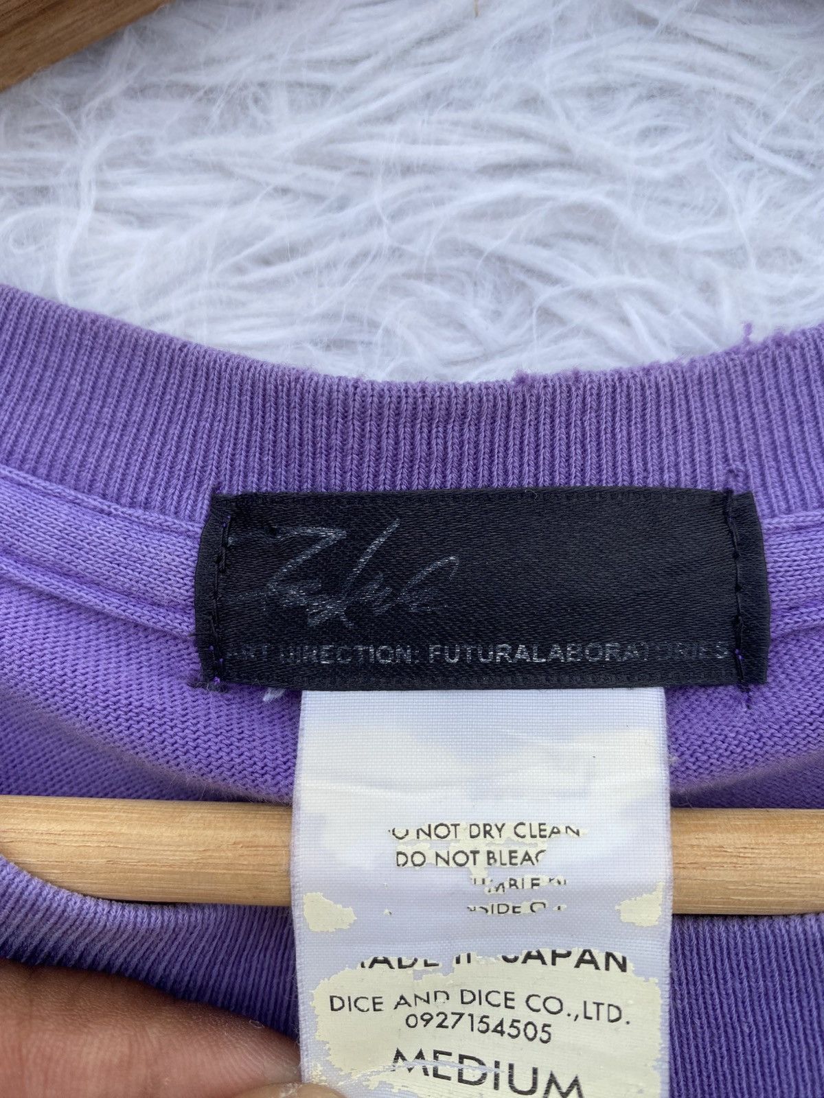 Futura Rare Vintage Futura Laboratories FL Purple Tshirt Size US M / EU 48-50 / 2 - 15 Thumbnail