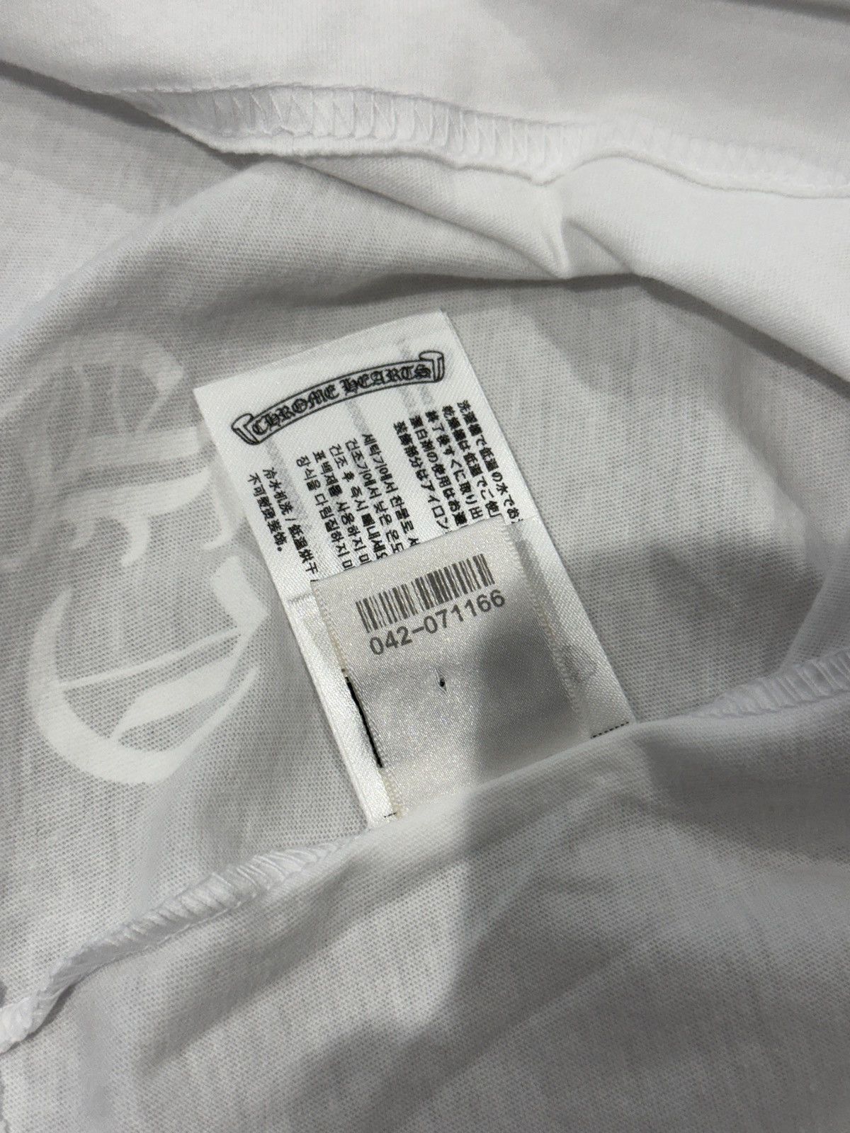Chrome Hearts Chrome Hearts Scroll Logo Shirt White Size: L Size US L / EU 52-54 / 3 - 13 Thumbnail