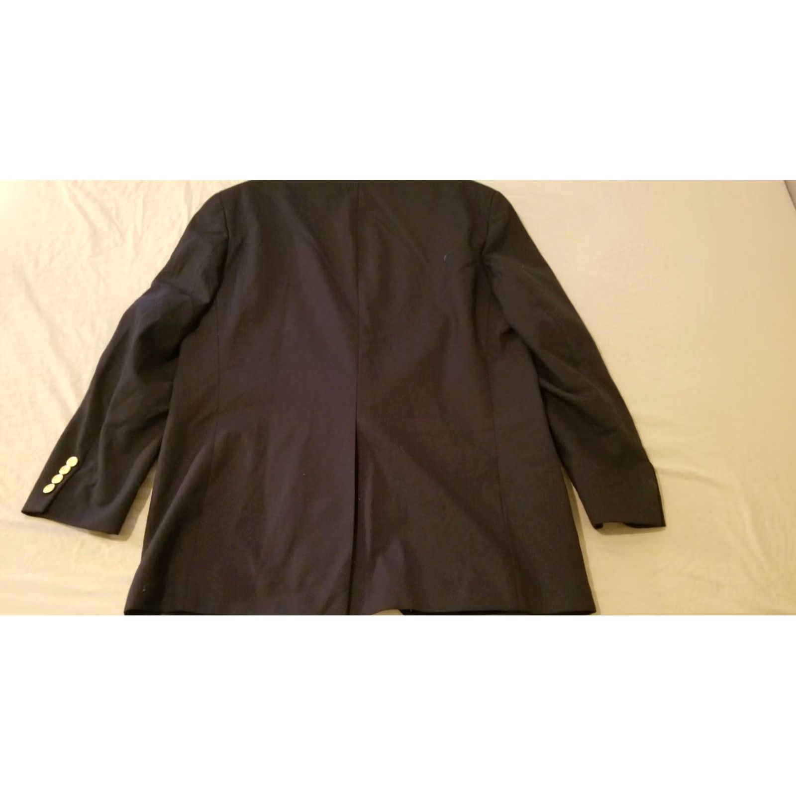 Polo Ralph Lauren Polo Ralph Lauren University Jacket Blazer 42R Navy Blue Wool Mens Size US XL / EU 56 / 4 - 7 Thumbnail