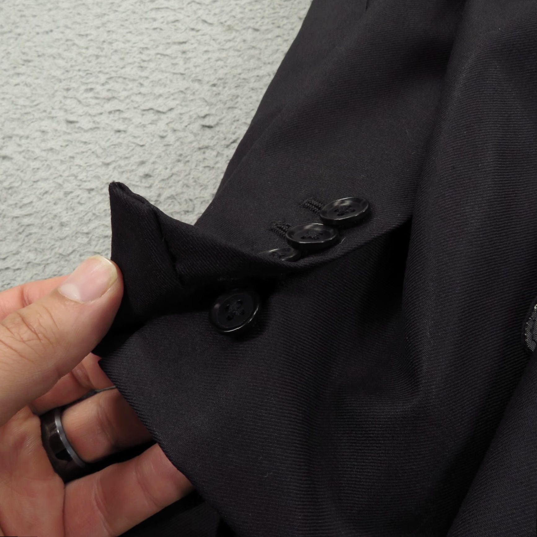 Vintage Astor & Black Blazer 40s Bespoke Scabal 120s Four Seasons Paisley Lined Jacket Size 40R - 2 Thumbnail