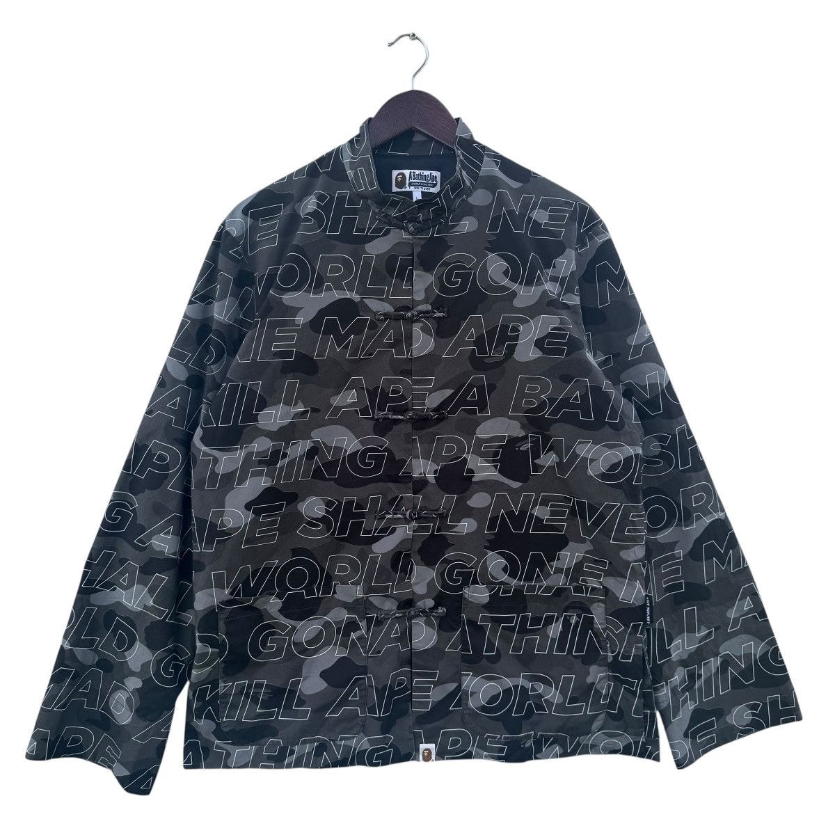 Bape Bathing Ape Oriental Chinese Jacket Size US L / EU 52-54 / 3 - 1 Thumbnail