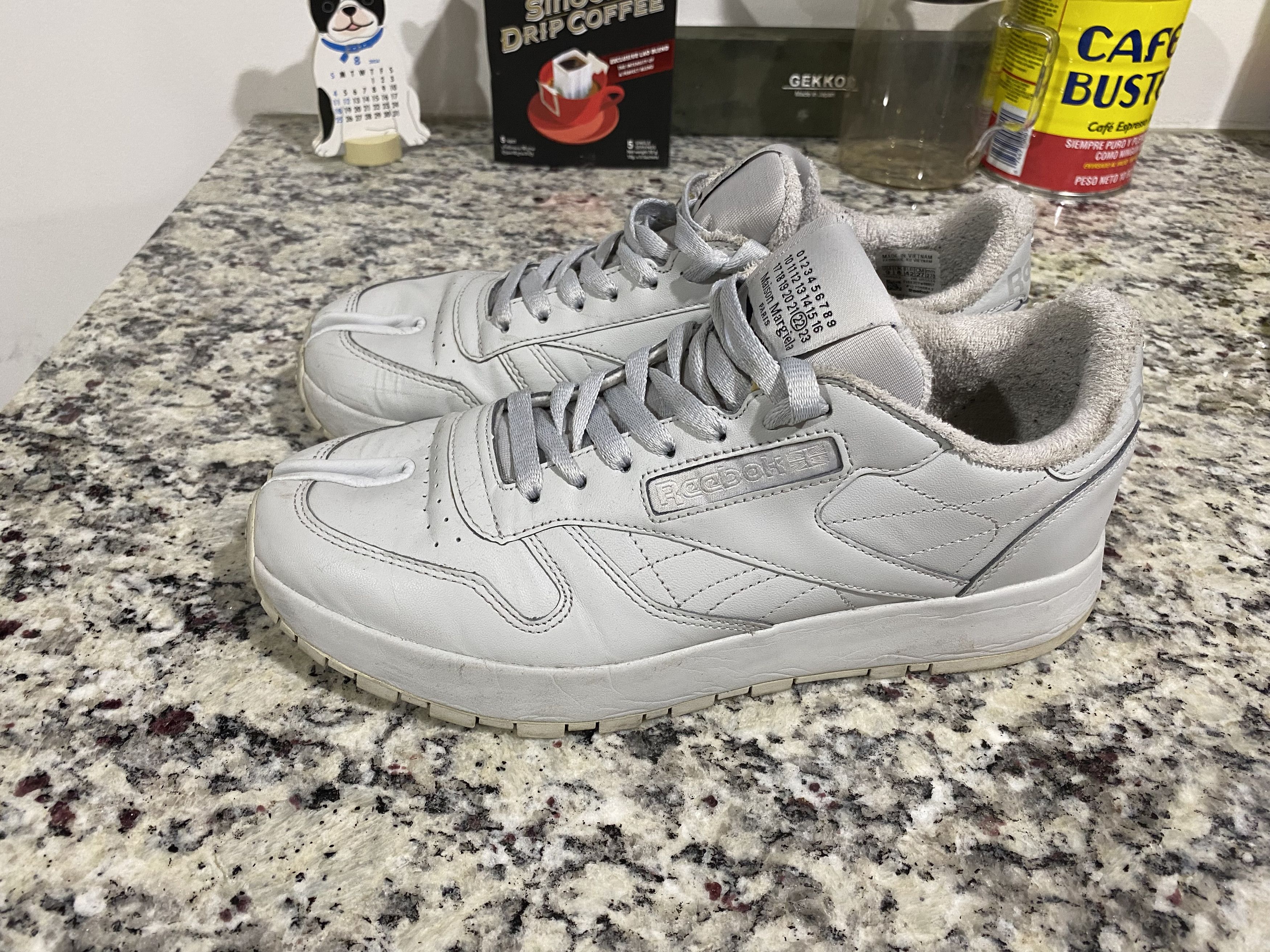 マルジェラ × reebok 22aw PROJECT 0 CR 24.0 Reebok x Maison Margiela 'Project 0' Club C (Review and On