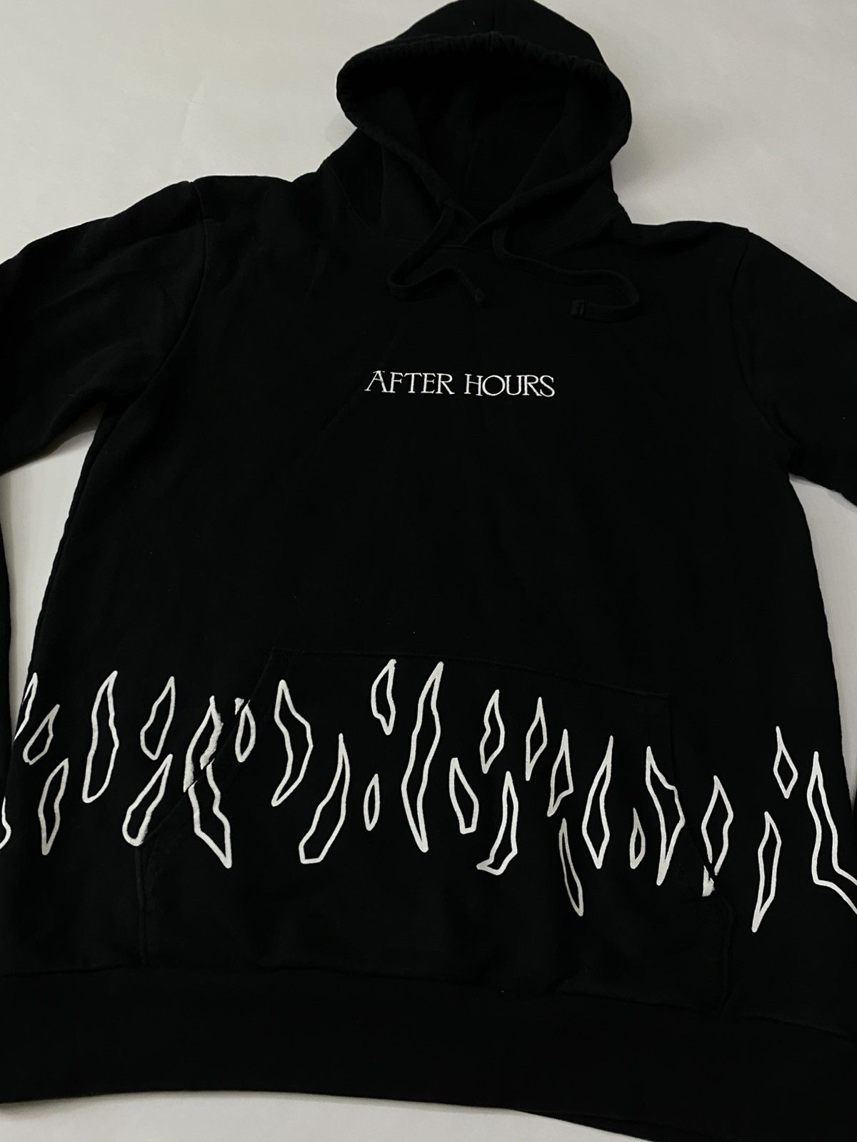 The Weeknd AFTER HOURS FLAMES HOODIE. Size US L / EU 52-54 / 3 - 10 Thumbnail
