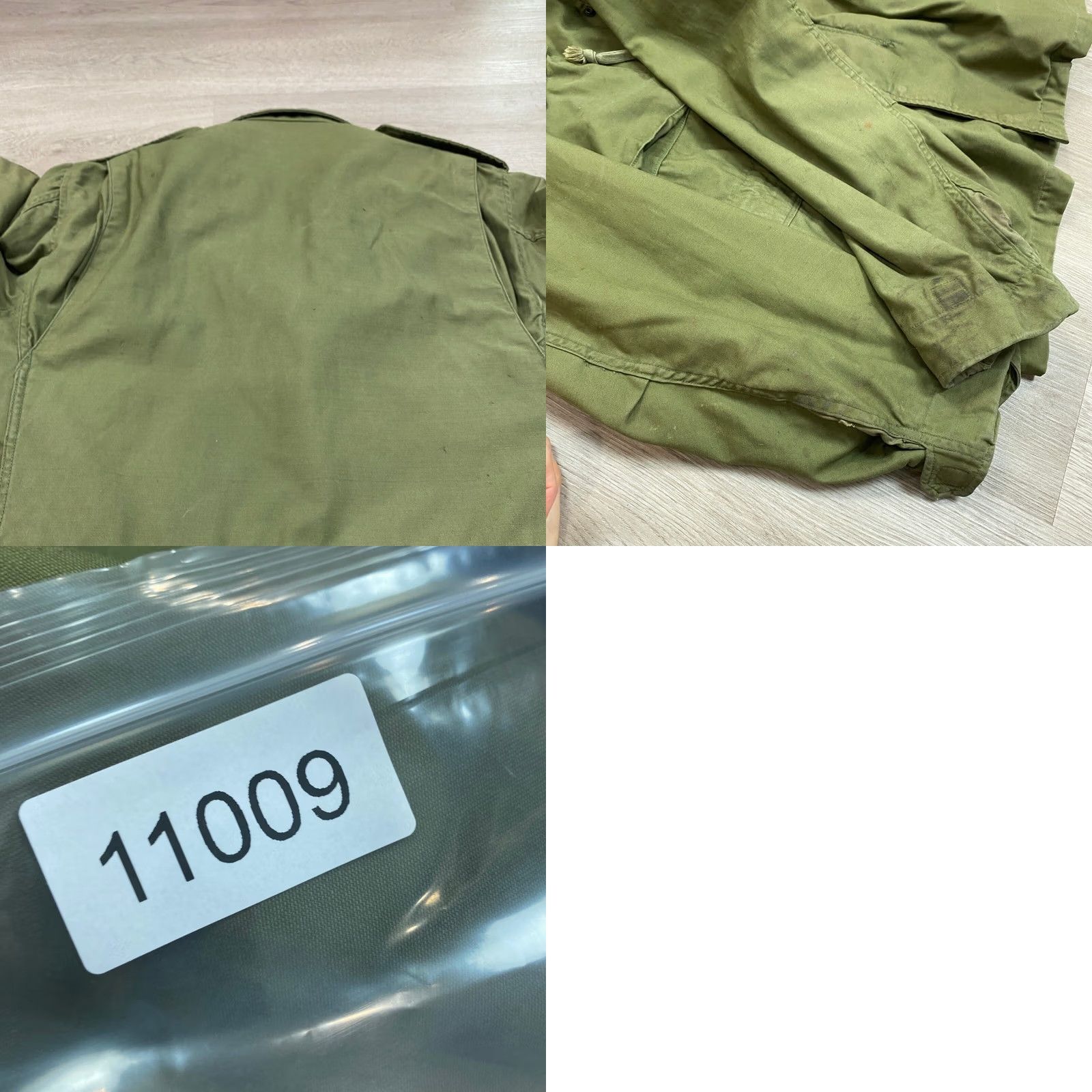 Vintage VINTAGE OG 107 M 65 Field Sateen Hooded Military Jacket Men's Medium Regular Green Size US M / EU 48-50 / 2 - 9 Thumbnail