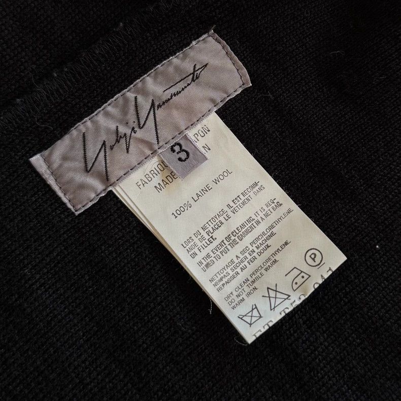Yohji Yamamoto Yohji YamamotoWool Cardigan shirt 2503-Nextarrow Size US L / EU 52-54 / 3 - 3 Thumbnail