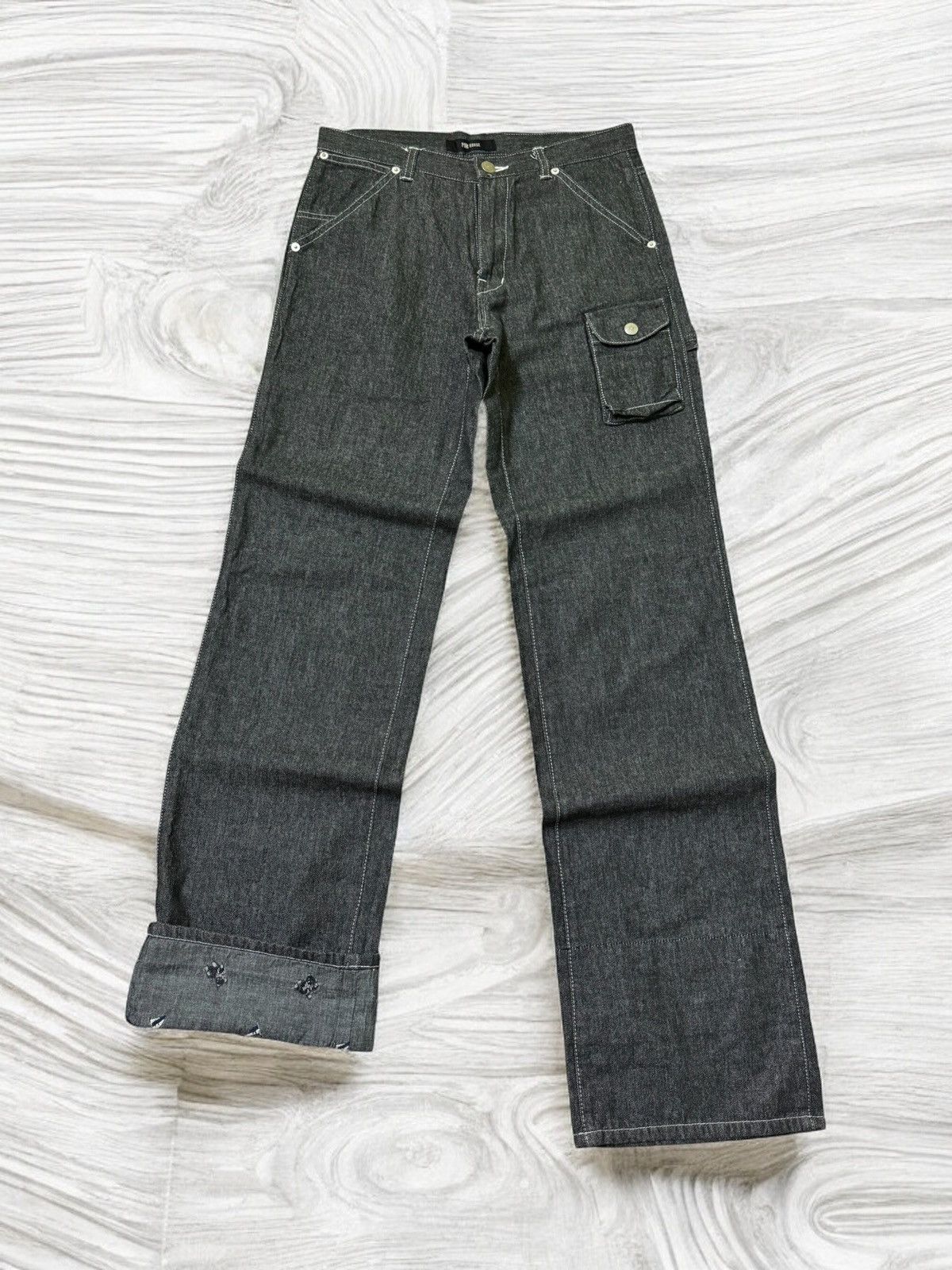 Japanese Brand × Pink House Pink House Workwear Carpenter Rare Pocket Denim Size US 28 / EU 44 - 1 Thumbnail