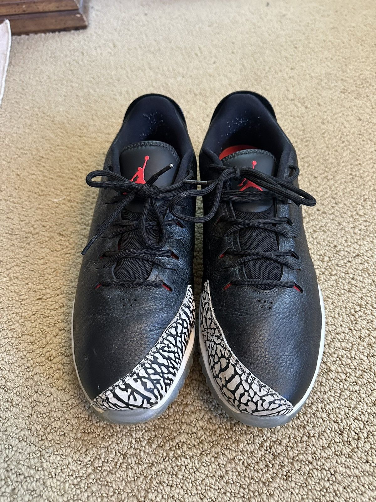 Jordan Brand Jordan Black Cement Golf Shoes Size US 11.5 / EU 44-45 - 1 Thumbnail