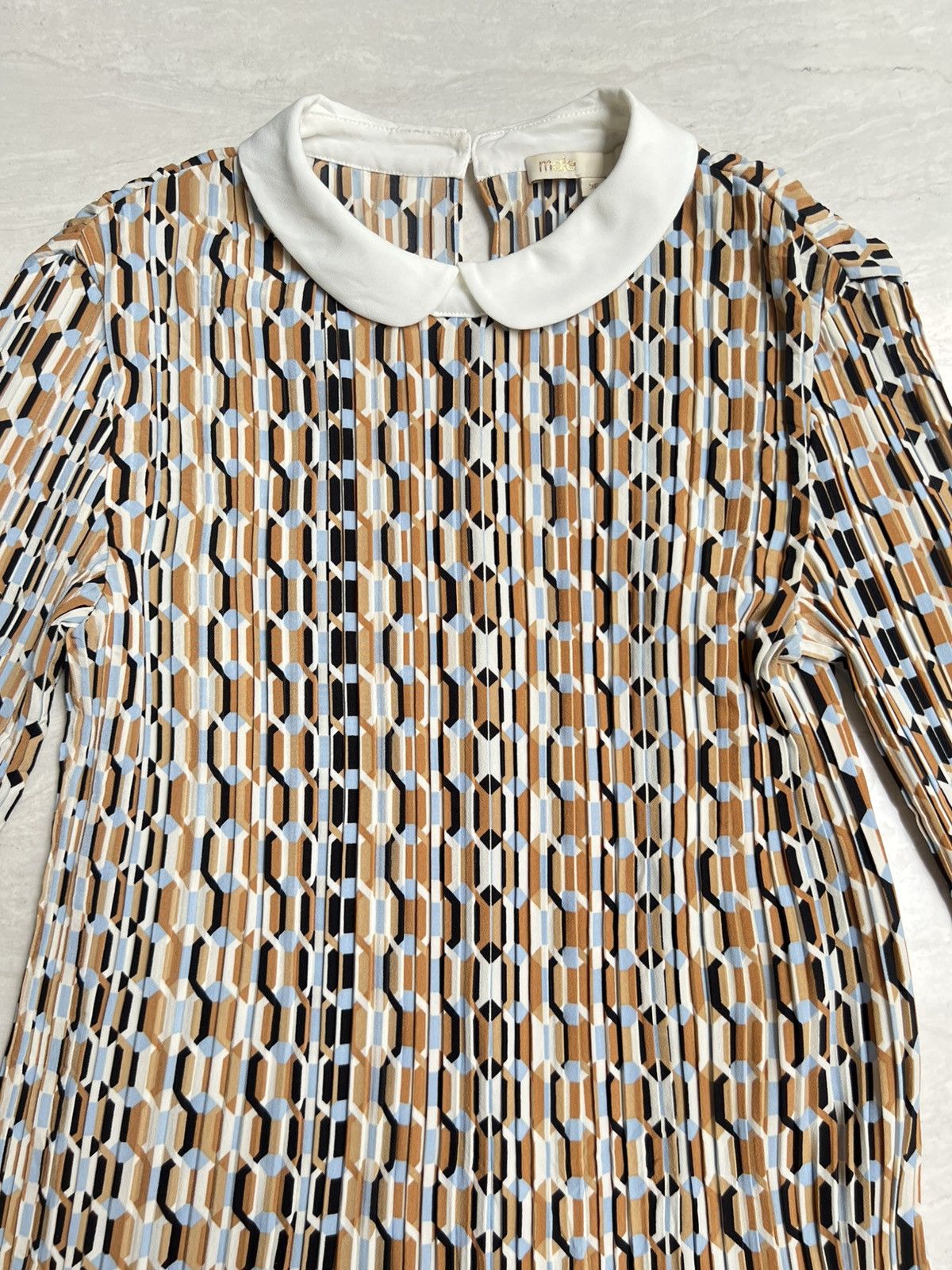 Maje MAJE Pleats Midi Dress Size XS / US 0-2 / IT 36-38 - 13 Thumbnail