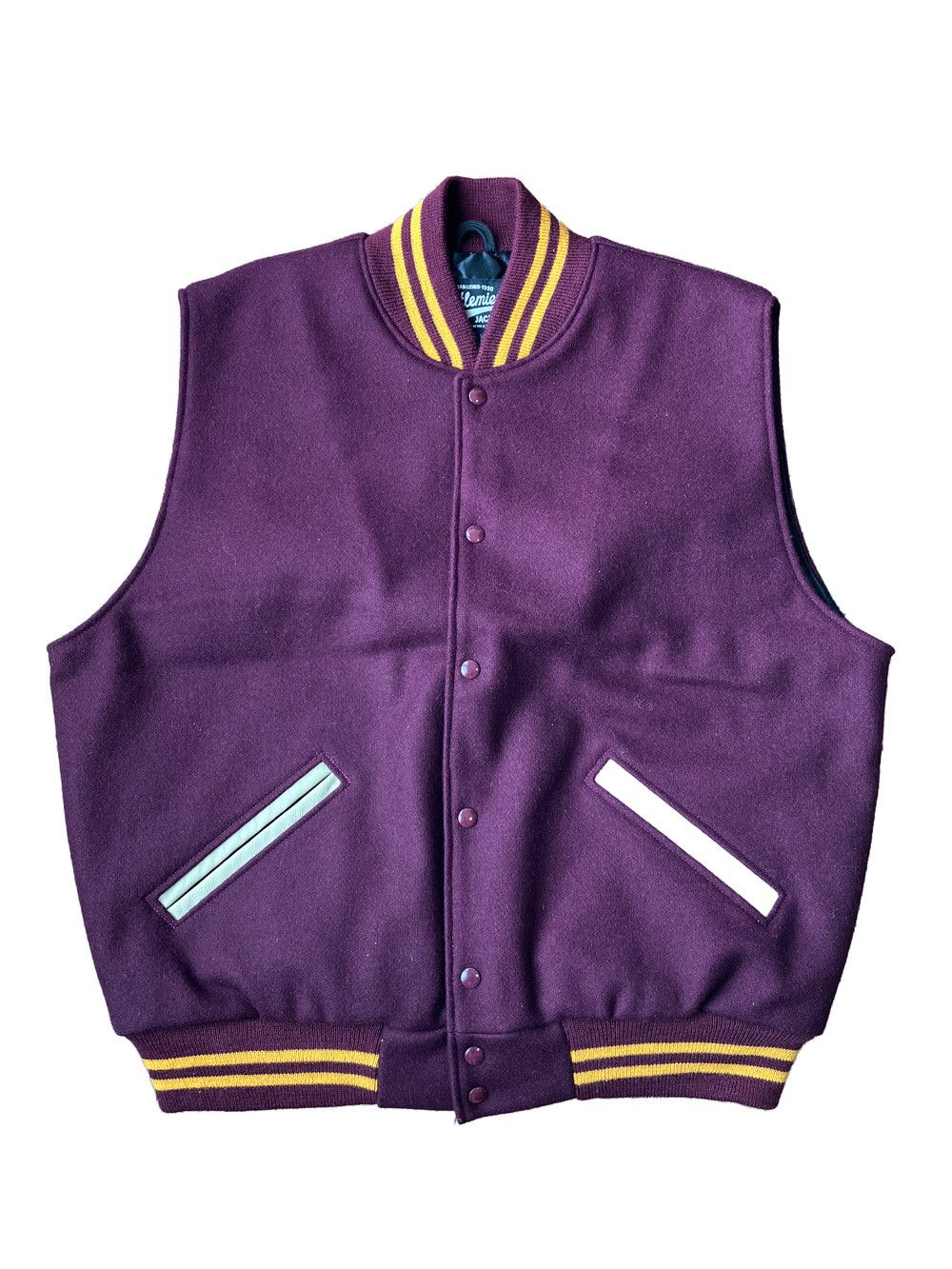 Other SETTLEMIERS – Sleeveless Varsity Jacket - EU 50 / US M Size US M / EU 48-50 / 2 - 1 Thumbnail