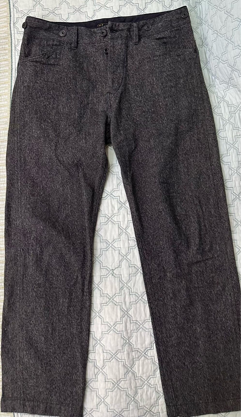 Stevenson Overall Co. Casual Pepper Salt Pants by Stevenson Voerall Size US 30 / EU 46 - 1 Thumbnail