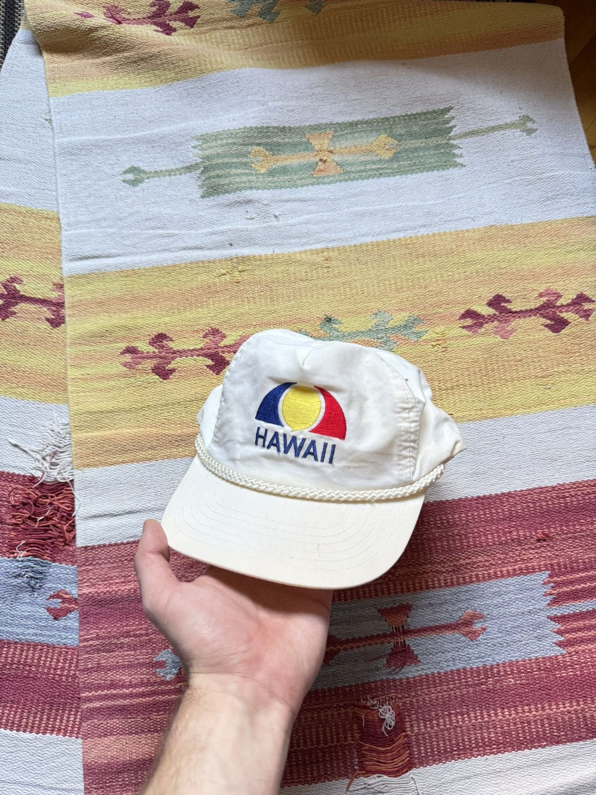 Vintage Vintage 80’s USA Hawaiian Classic Hat Size ONE SIZE - 3 Thumbnail