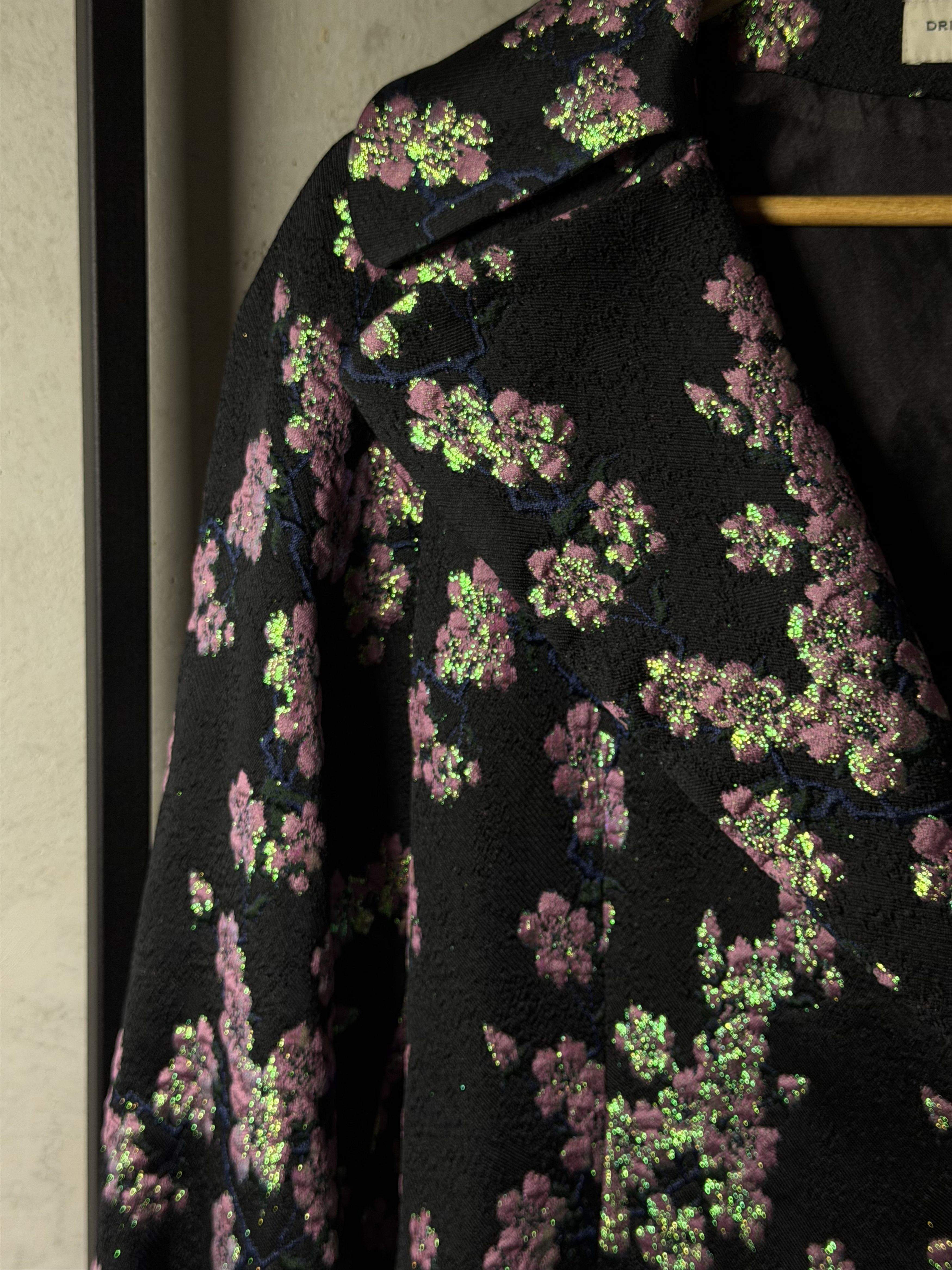 Dries Van Noten EXCLUSIVE Dries Van Noten Richy Jacquard Brocade Coat Size S / US 4 / IT 40 - 7 Thumbnail