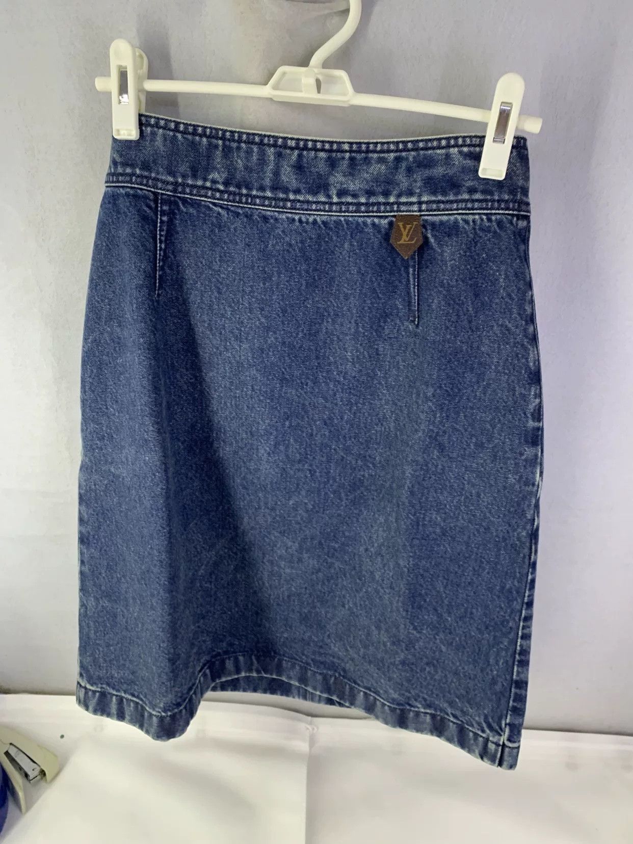 Louis Vuitton Louis Vuitton Denim Skirt Size US 26 / EU 42 - 1 Thumbnail