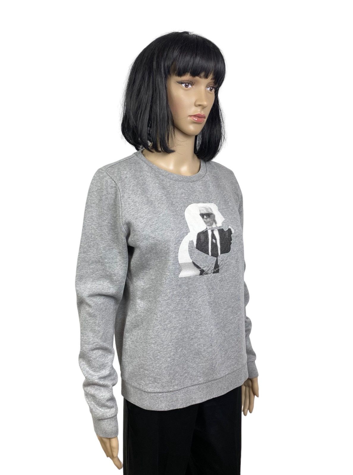 Karl Lagerfeld Karl Lagerfeld Sweatshirt Big Logo Women size M Size M / US 6-8 / IT 42-44 - 3 Thumbnail