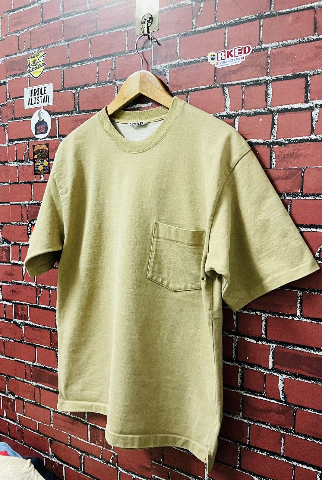 Auralee × Designer × Japanese Brand AURALEE Pocket Tees SHIRT VINTAGE Size US L / EU 52-54 / 3 - 3 Thumbnail