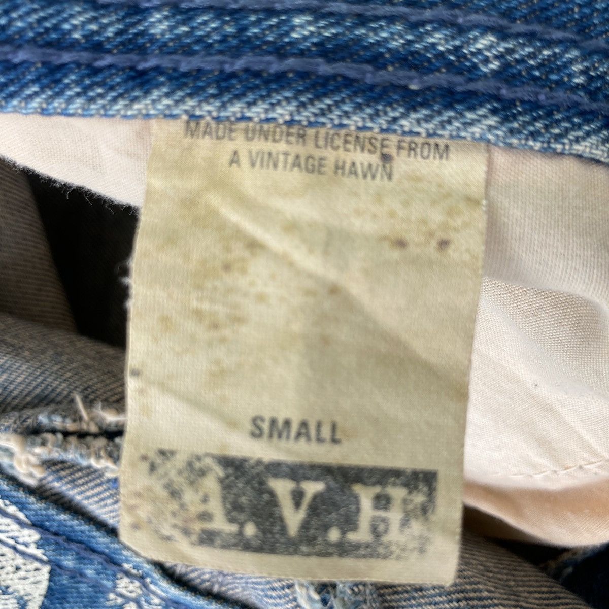 Japanese Brand A.V.H COSTUME DISTRESSED JEANS Size US 31 - 17 Thumbnail