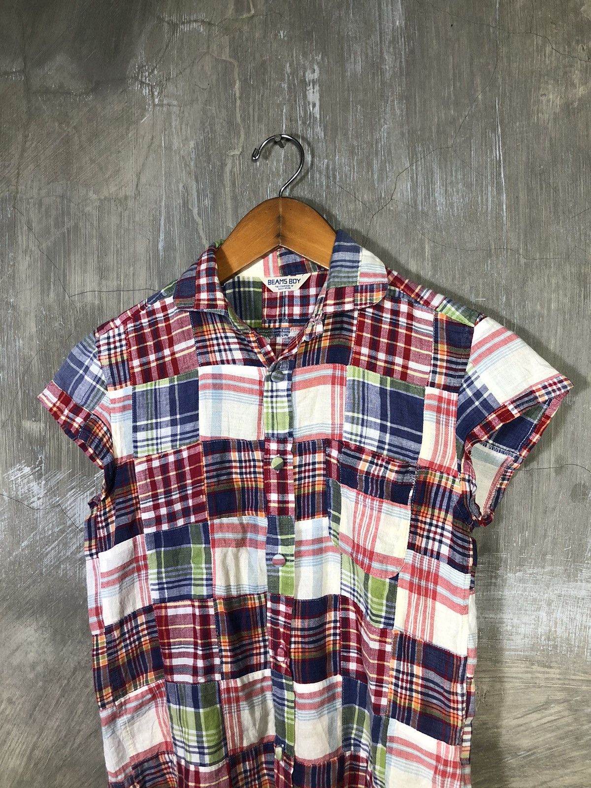 Beams Japan Beamsboy Patch Work Shortsleeve Size S / US 4 / IT 40 - 2 Thumbnail
