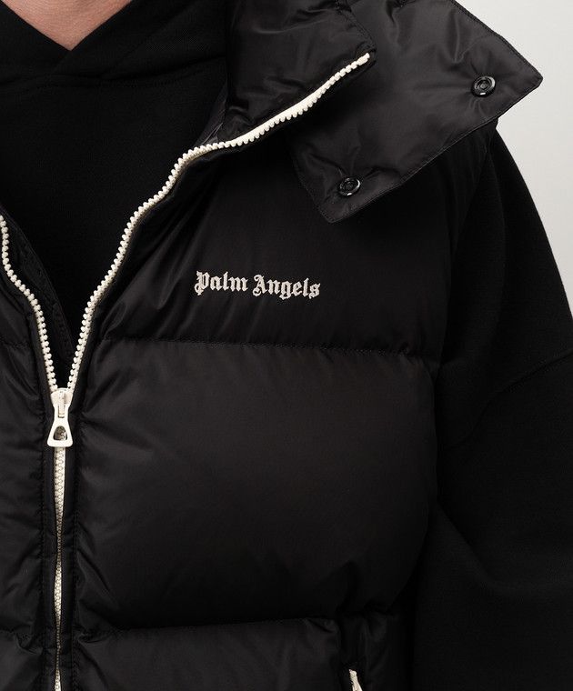 Palm Angels o1s22i1n1224 Sleeveless Down Jacket in Black Size US XL / EU 56 / 4 - 5 Thumbnail