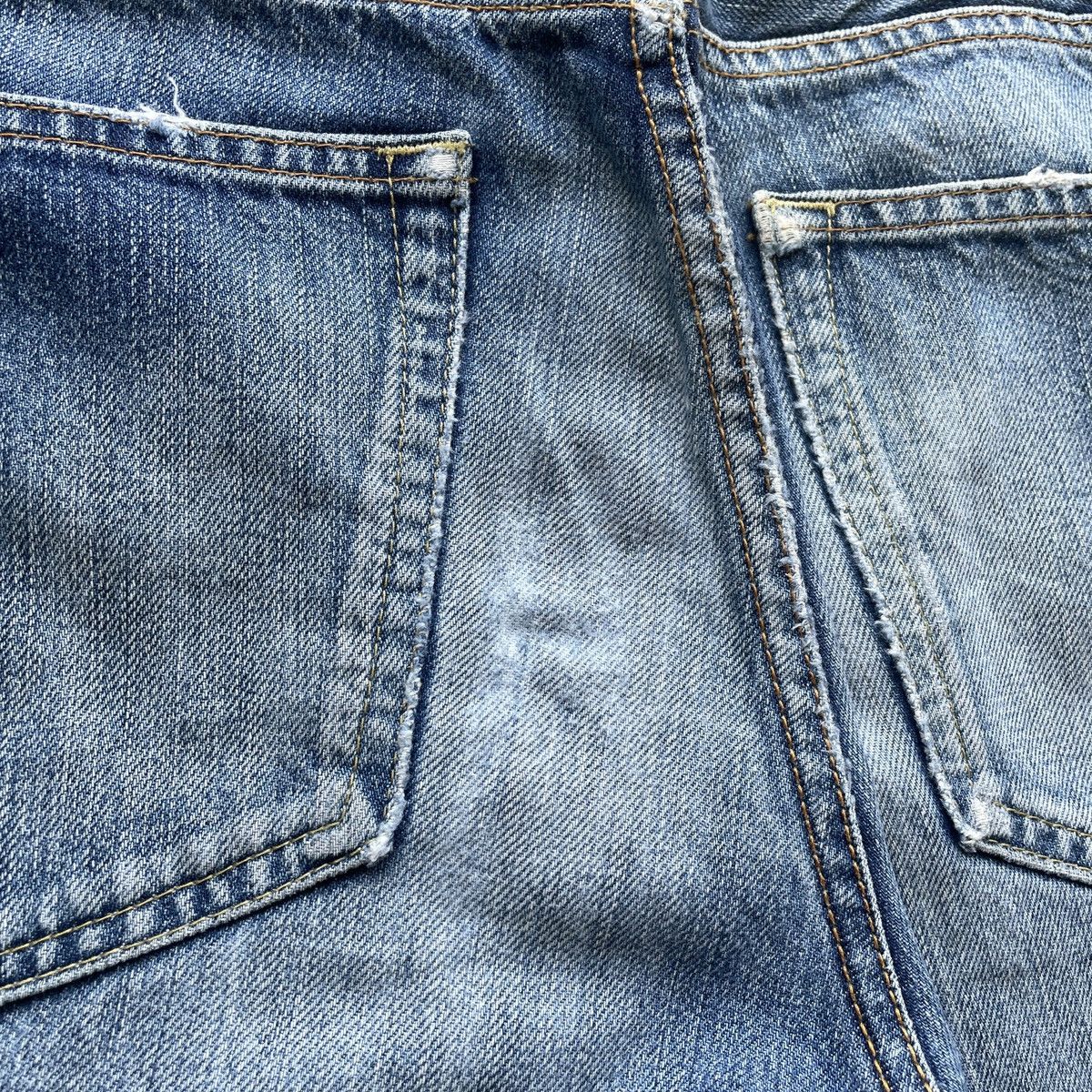 Japanese Brand W32💥 Vintage Distressed Japanese Jeans Faded Denim Pants Size US 32 / EU 48 - 9 Thumbnail