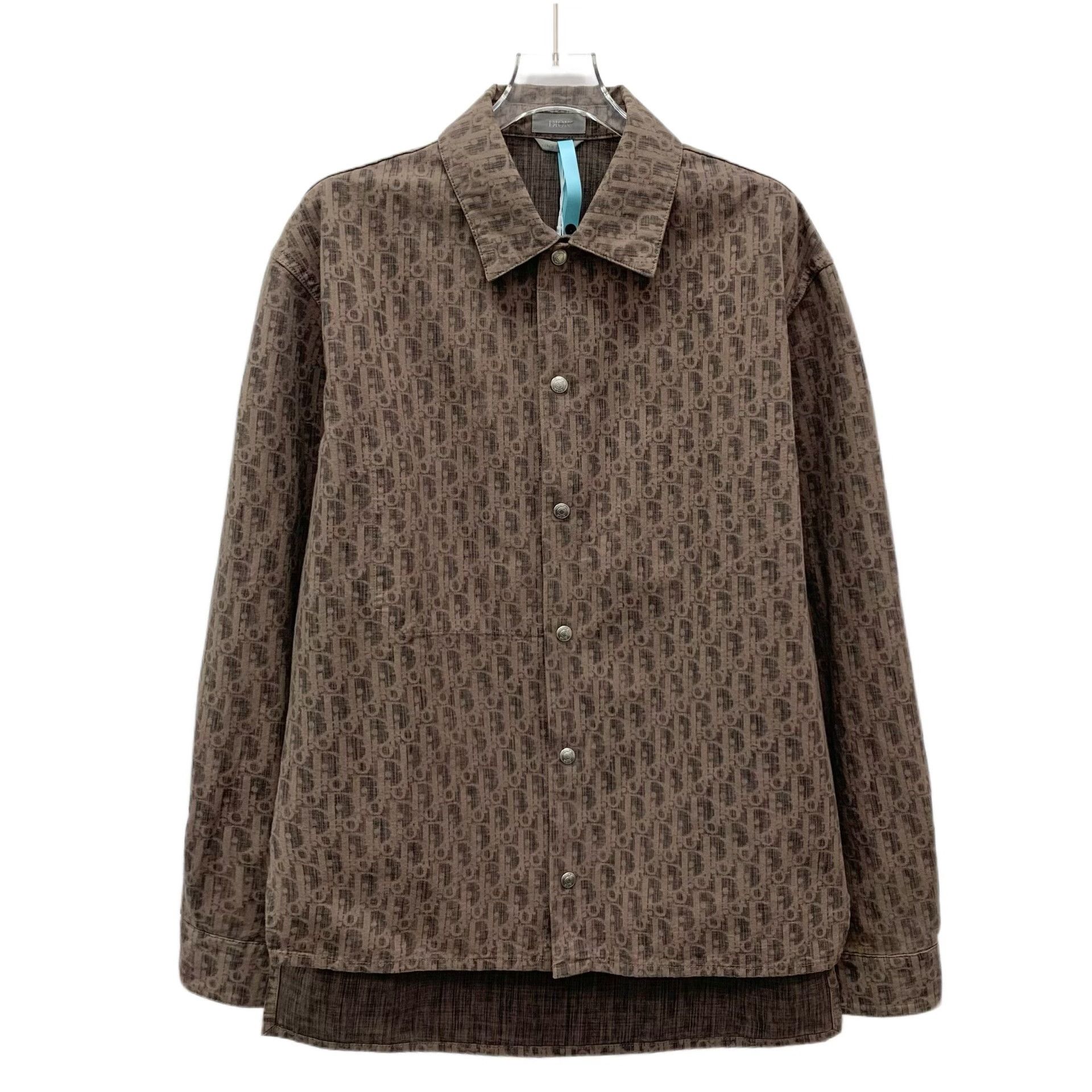 Dior Dior Retro Cotton Brown Button Up XS Women Size XS / US 0-2 / IT 36-38 - 1 Thumbnail
