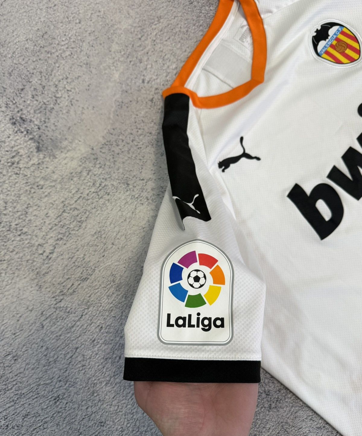 Puma Valencia CF 2019 Home Jersey XXL Puma Bwin La Liga Soccer Size US XXL / EU 58 / 5 - 2 Thumbnail