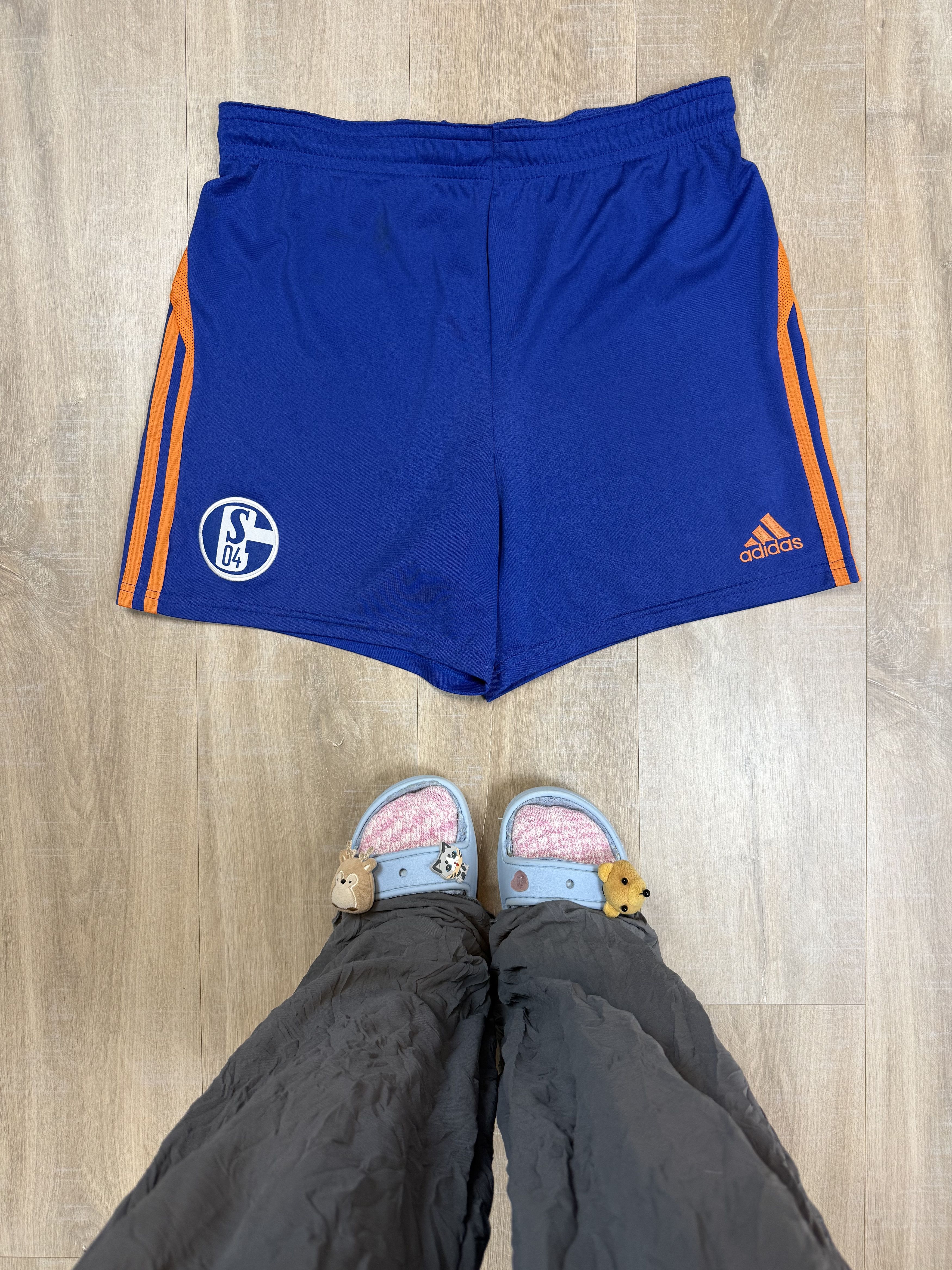 Adidas Adidas FC Schalke 2003/2004 Home Football Soccer Shorts Size US 36 / EU 52 - 1 Thumbnail