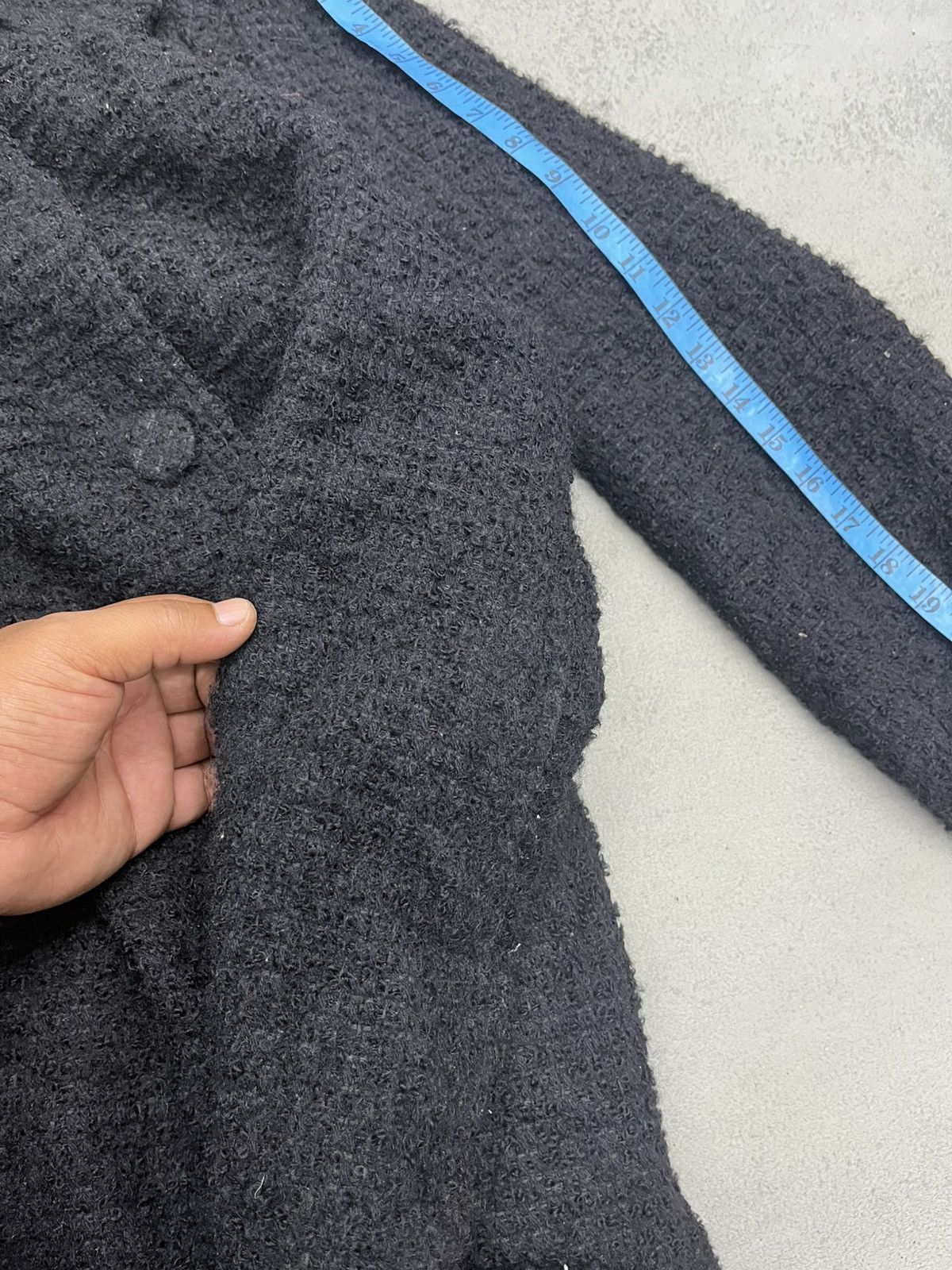 Issey Miyake ARCHIVE🔥ISSEY MIYAKE TSUMORI CHISATO WOOL RUFFLE JACKET Size M / US 6-8 / IT 42-44 - 14 Thumbnail