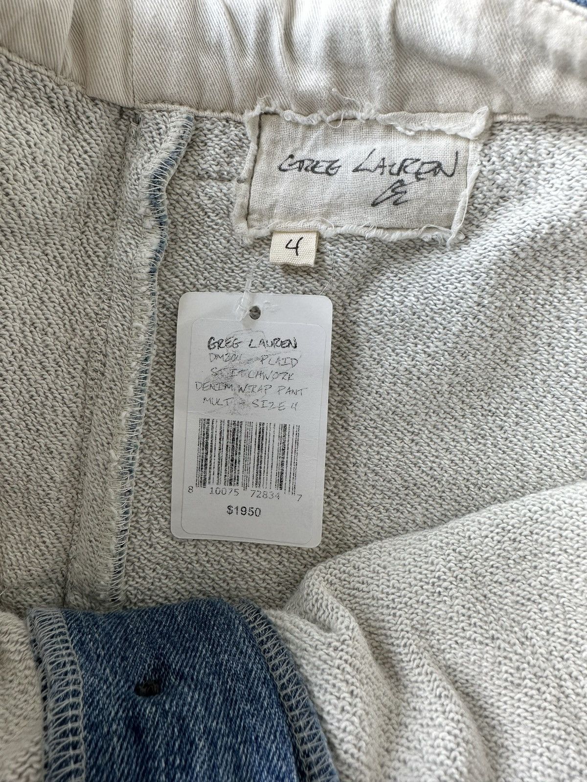 Greg Lauren Stitchwork Denim Wrap Jogger Pant Size 4 Size US 38 / EU 54 - 8 Thumbnail