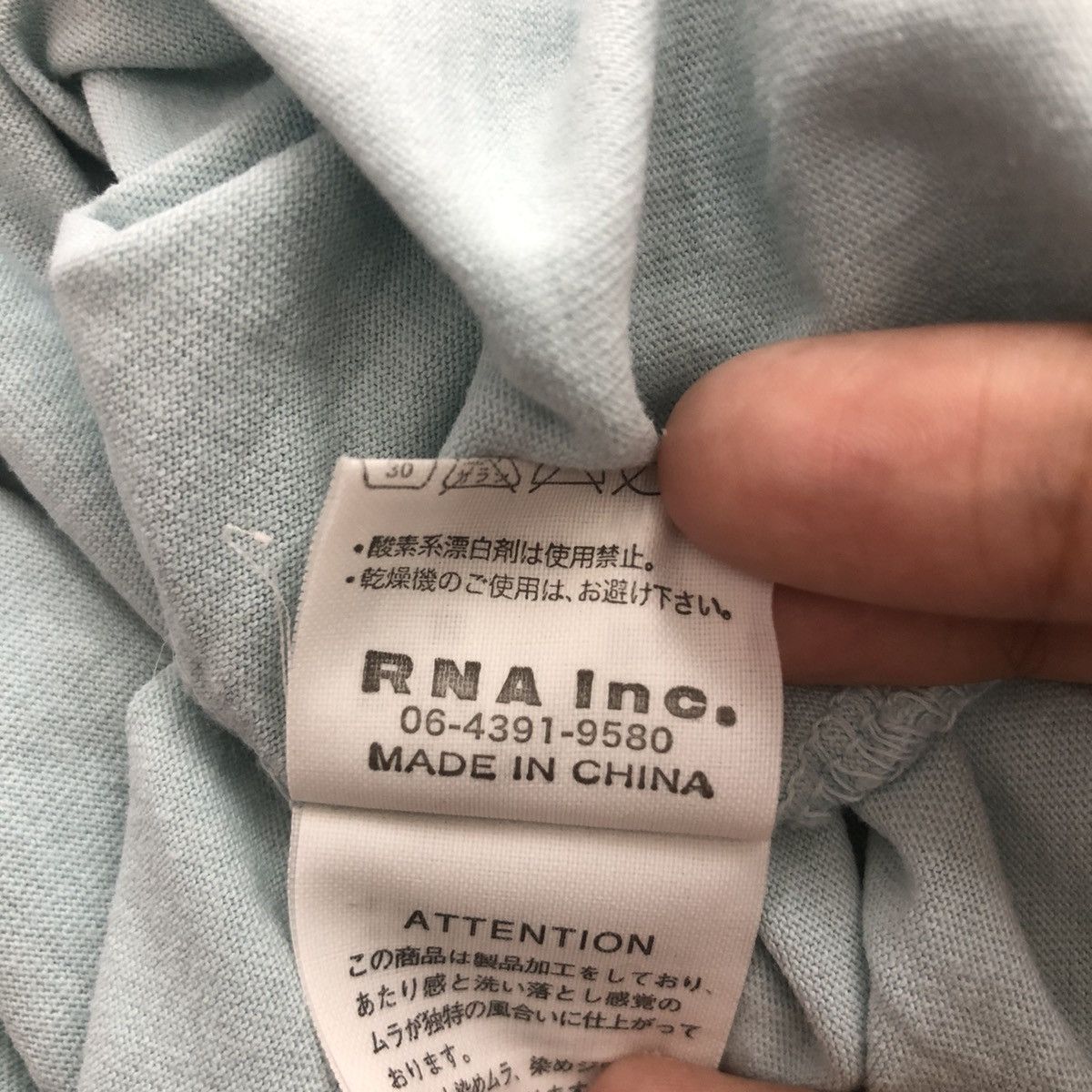 Japanese Brand × Vintage Vintage RNA Slang Lone Wolf T-Shirt Big Size Size US M / EU 48-50 / 2 - 7 Thumbnail
