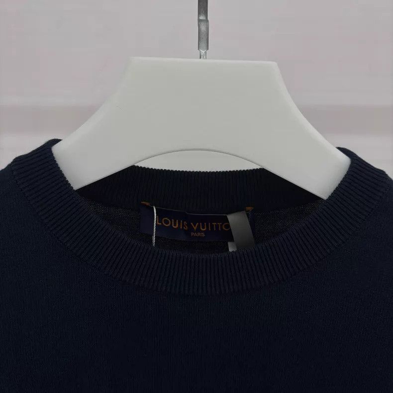 Louis Vuitton Louis Vuitton NIGO Love Logo Knit Short Sleeve Size US L / EU 52-54 / 3 - 3 Thumbnail