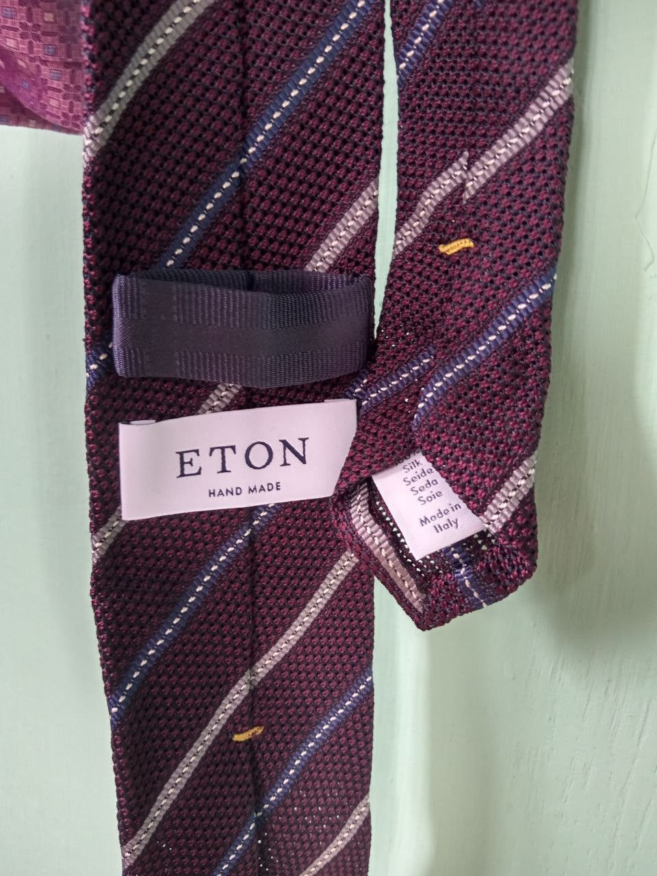 Eton 2 silk ties ETON Made in Italy and England Size ONE SIZE - 5 Thumbnail