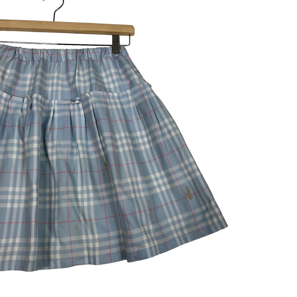 Burberry 🔥 BURBERRY IVY BLUE NOVA CHECK SKIRTS Size 38" / US 16 / IT 52 - 5 Thumbnail