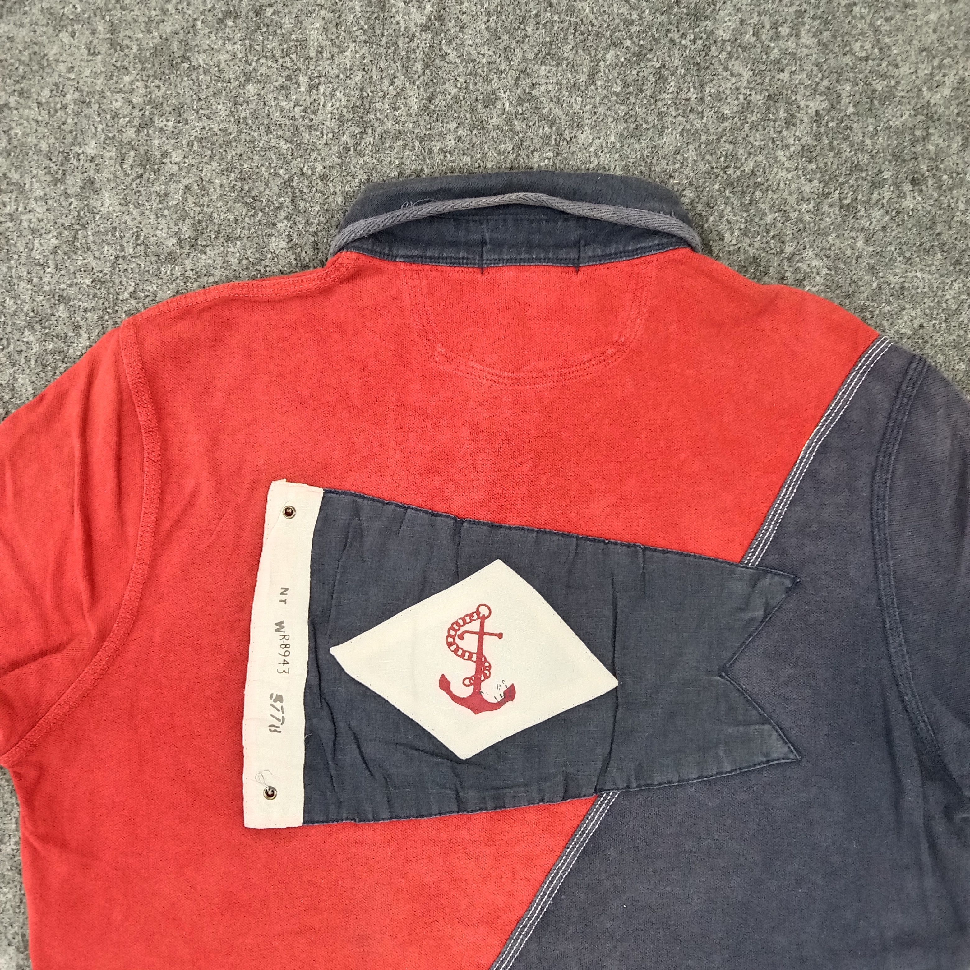 Polo Ralph Lauren × Vintage Polo by Ralph Lauren Preppy Yacht Club Polo Shirt Size US M / EU 48-50 / 2 - 7 Thumbnail