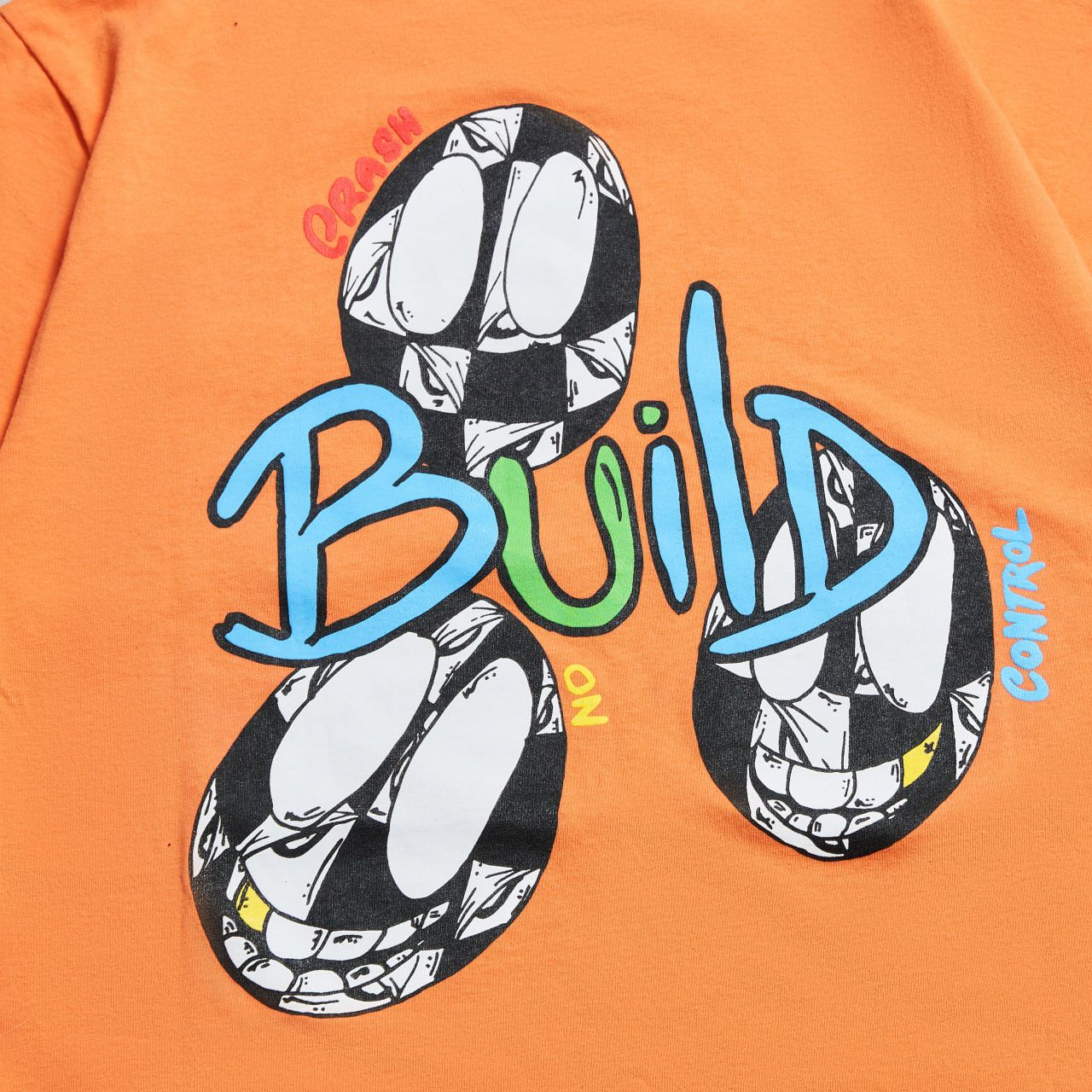 CHROME HEARTS Matty Boy Link Build T Shirt ORANGE