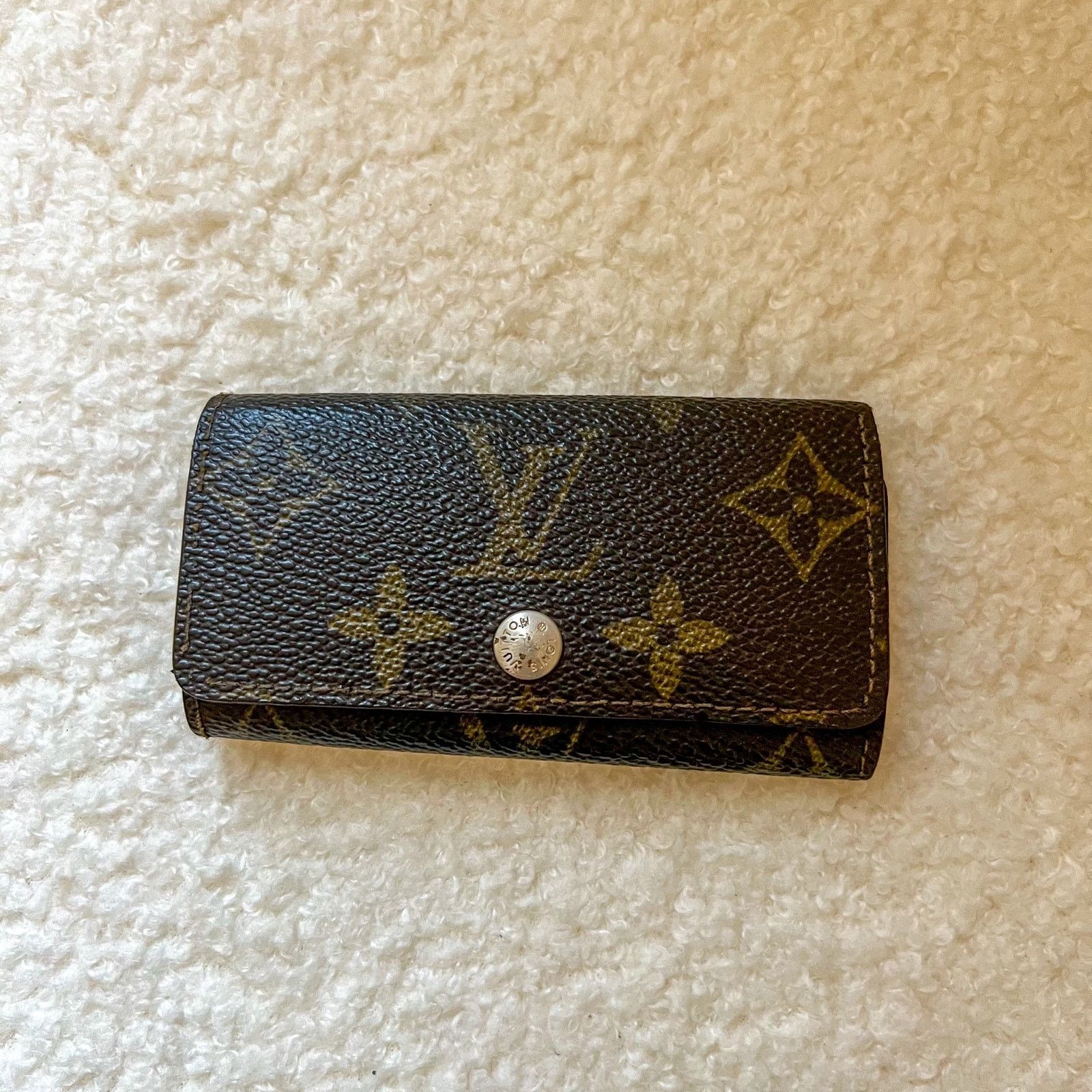 Louis Vuitton Louis Vuitton Monogram Multicles 4 Key Holder 882 RA Size ONE SIZE - 2 Thumbnail