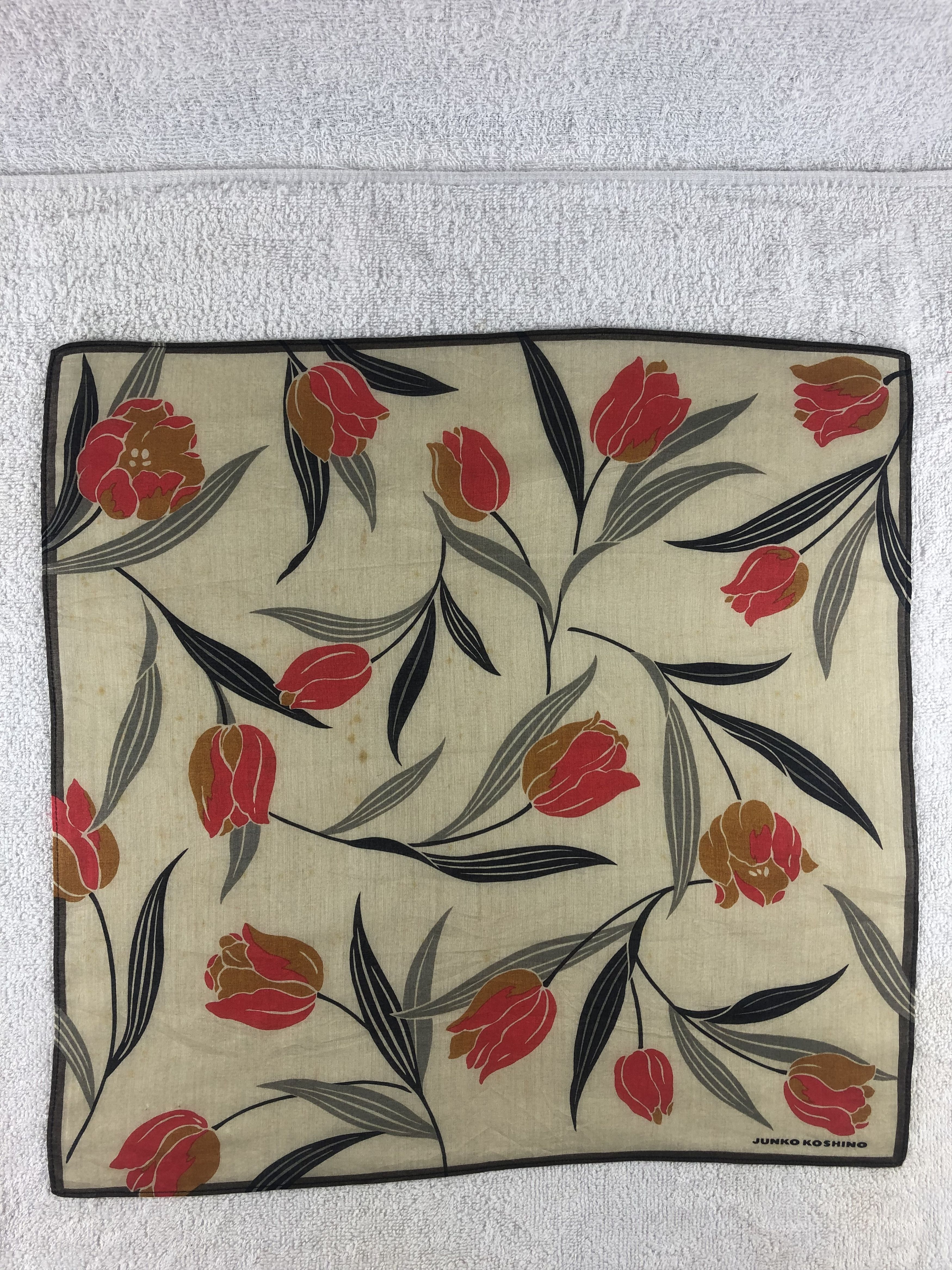 Mr. Junko Junko Koshino Handkerchief / Bandana / Neckerchief Size ONE SIZE - 3 Thumbnail