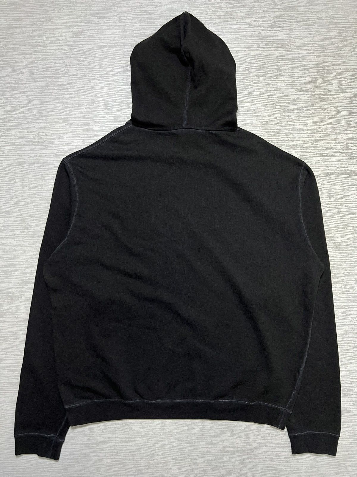 Maison Margiela Maison Margiela Logo Oversized Garment Dye Hooded Sweatshirt Size US S / EU 44-46 / 1 - 3 Thumbnail