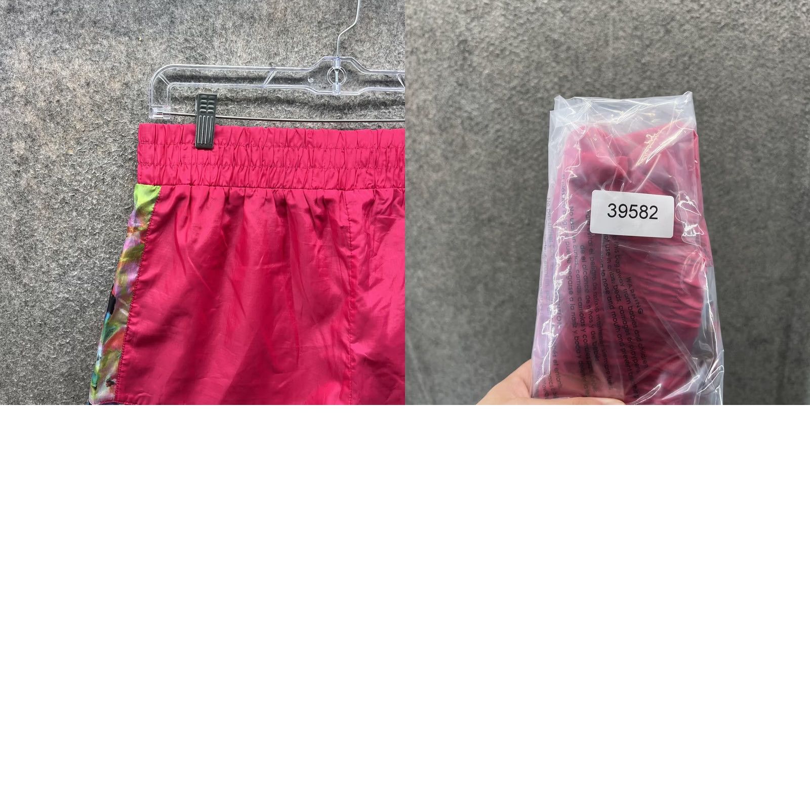 Juicy Couture Juicy Couture Shorts Womens Large Pink Floral 3 In Running Lightweight Elastic Waist Athletic Size 36" / US 14 / IT 50 - 8 Thumbnail