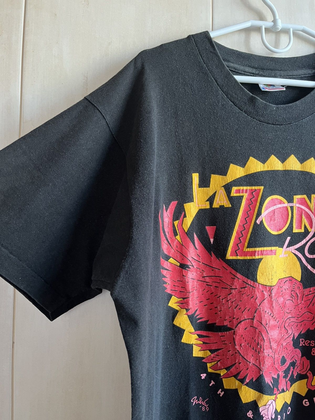 Vintage T-shirt La Zona Rosa is an iconic music Size US L / EU 52-54 / 3 - 2 Thumbnail