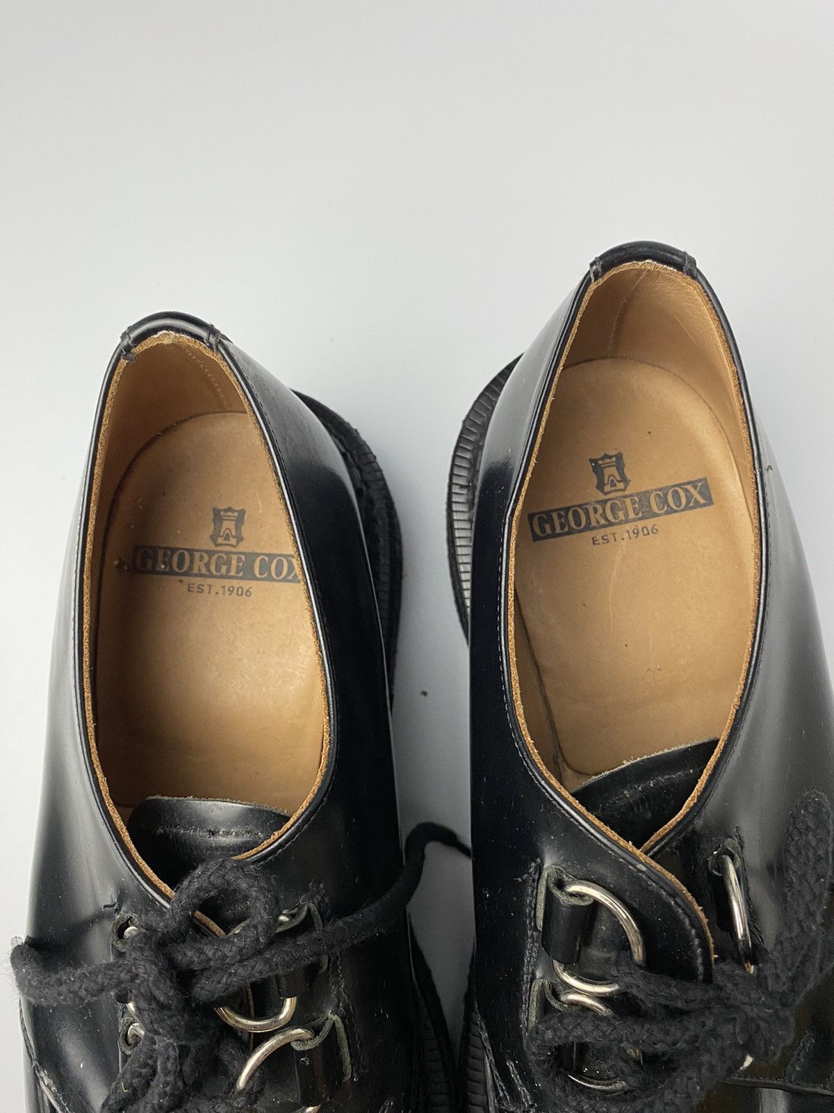 George Cox George Cox Skipton Leather Black Size US 10 / EU 43 - 7 Thumbnail
